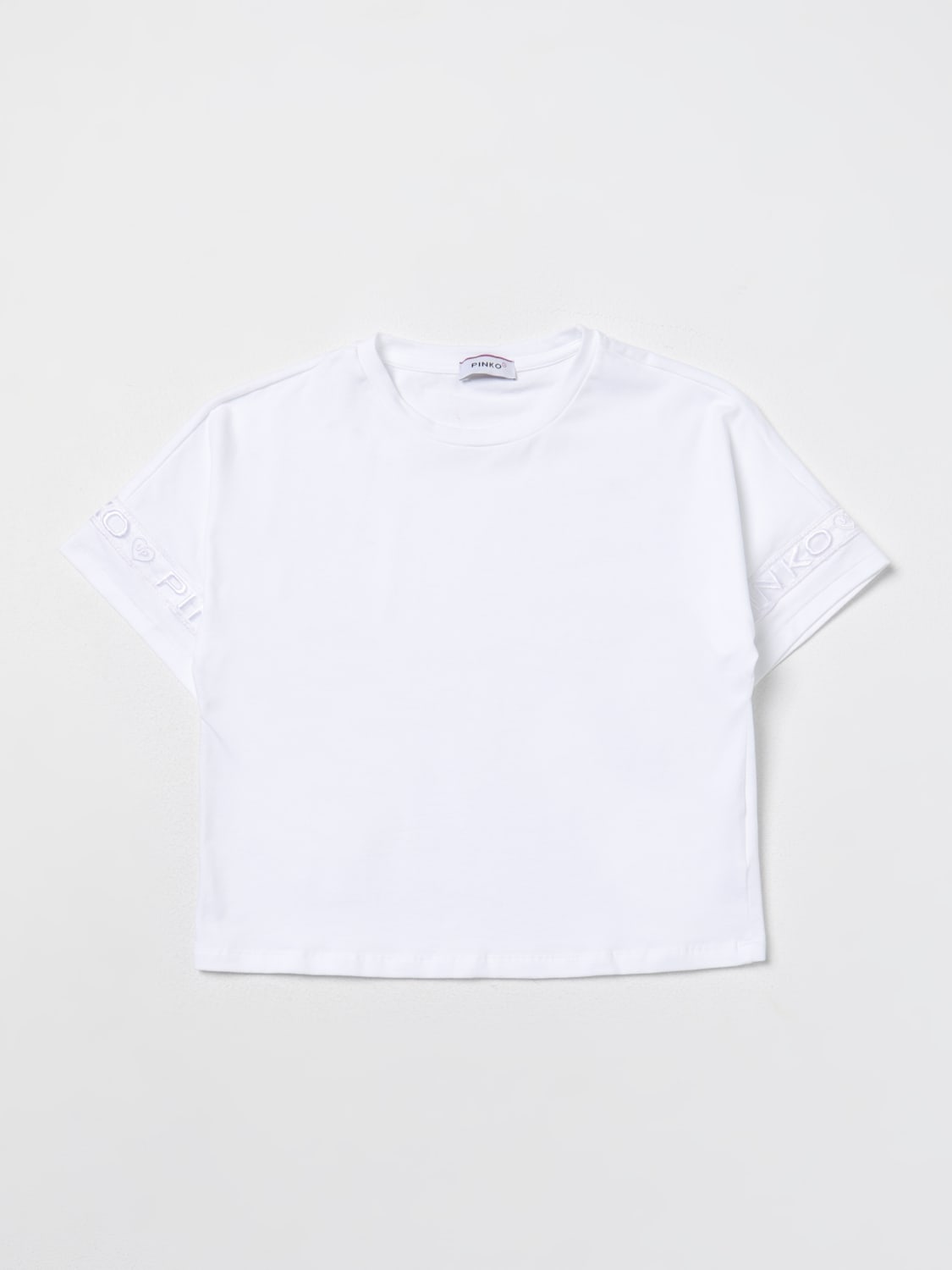 PINKO T-SHIRT: T-shirt kids Pinko Kids, Beige - Img 1