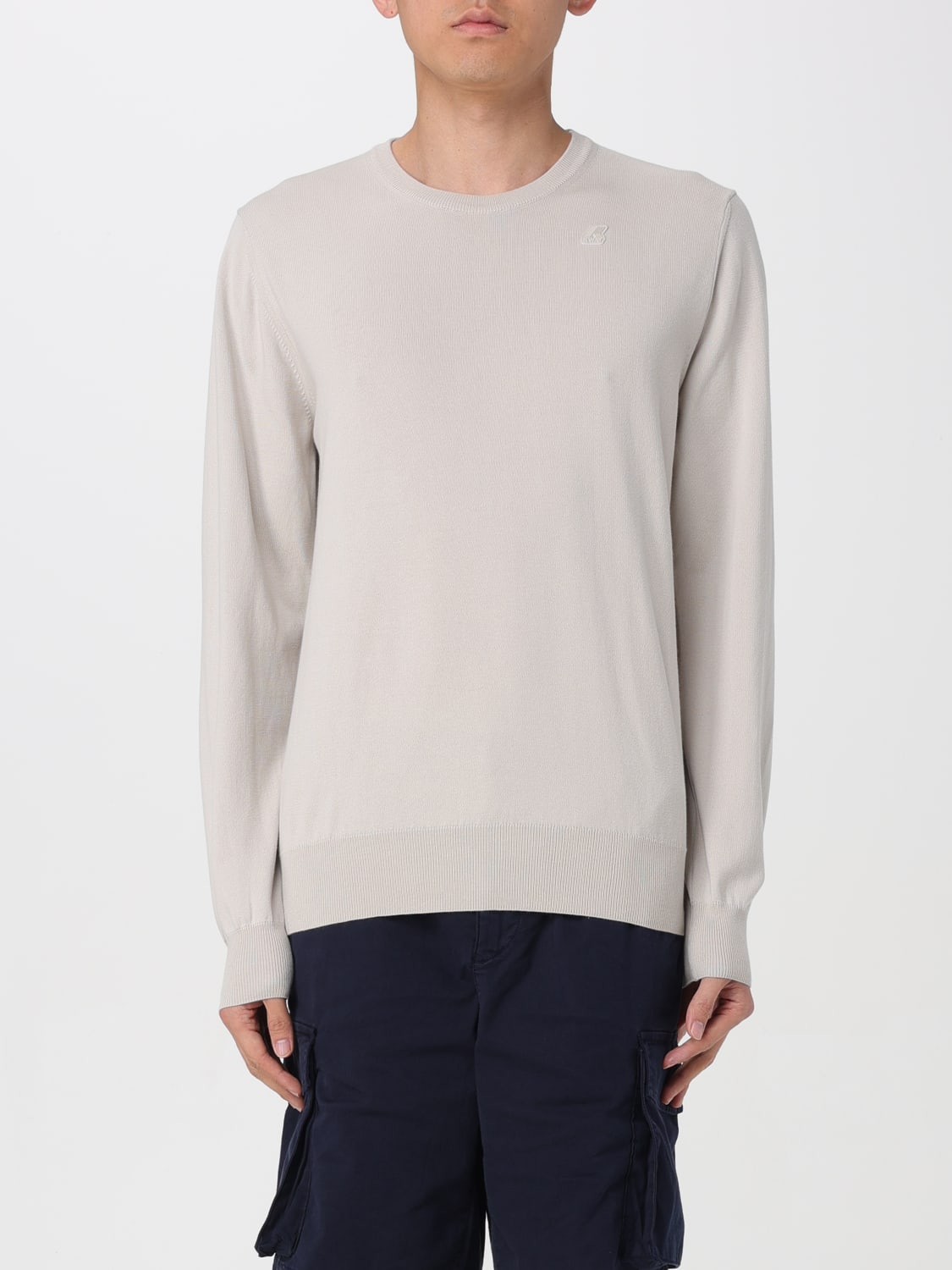 K-WAY SWEATER: Sweater men K-way, Beige - Img 1