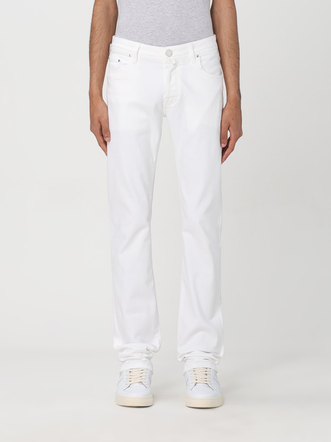 JACOB COHEN JEANS: Jeans homme Jacob Cohen, Blanc - Img 1