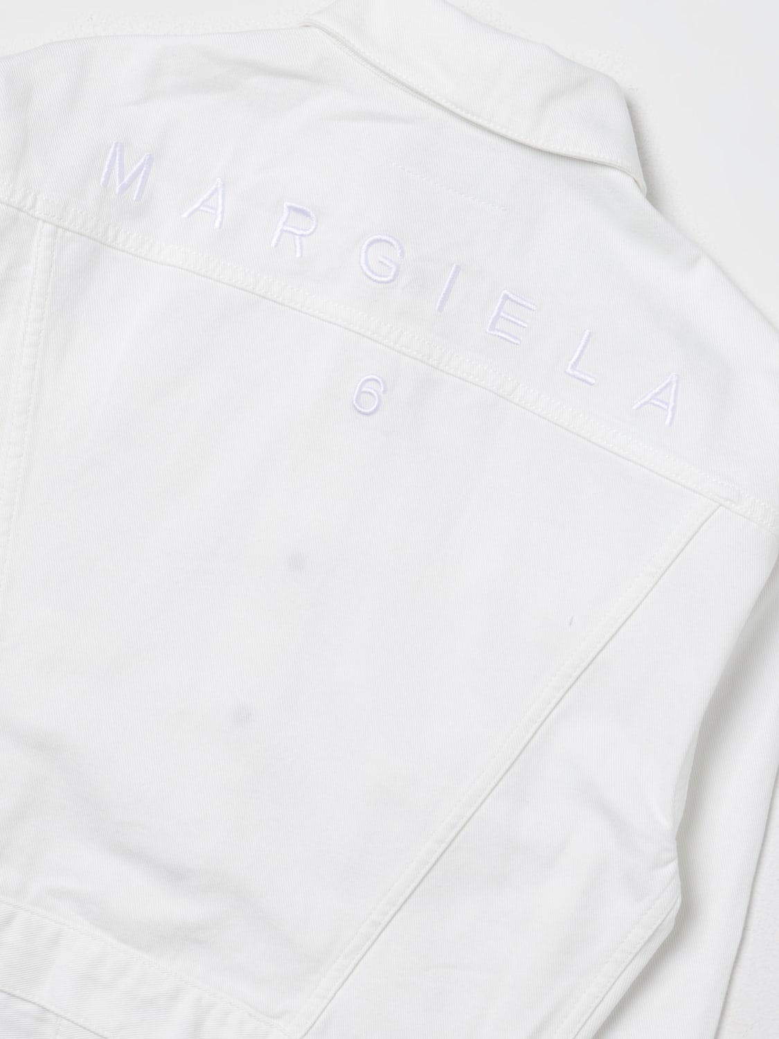 MM6 MAISON MARGIELA VESTE: Veste enfant Mm6 Maison Margiela, Beige - Img 3