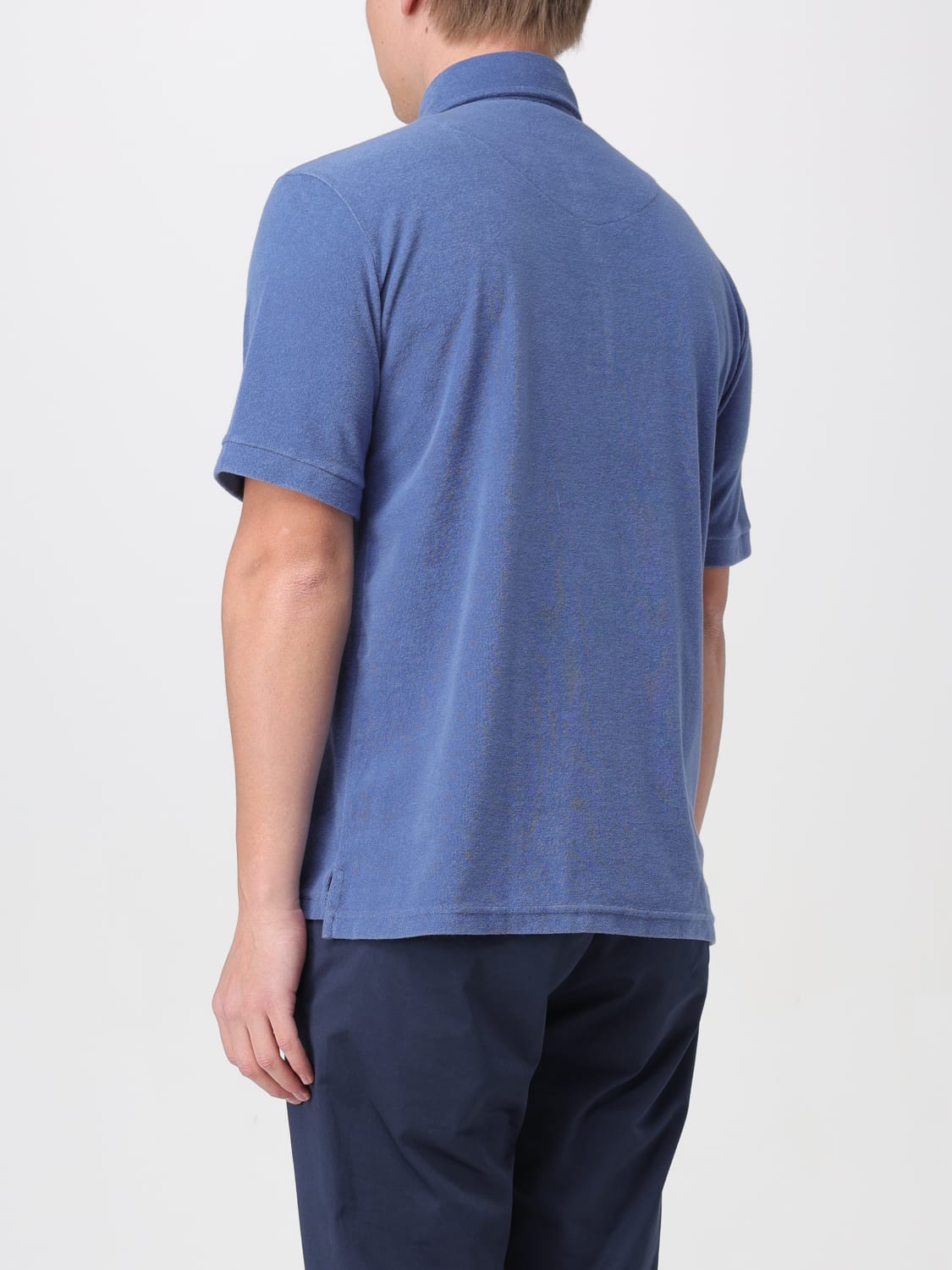 DOPPIAA POLO SHIRT: T-shirt men Doppiaa, Blue - Img 2