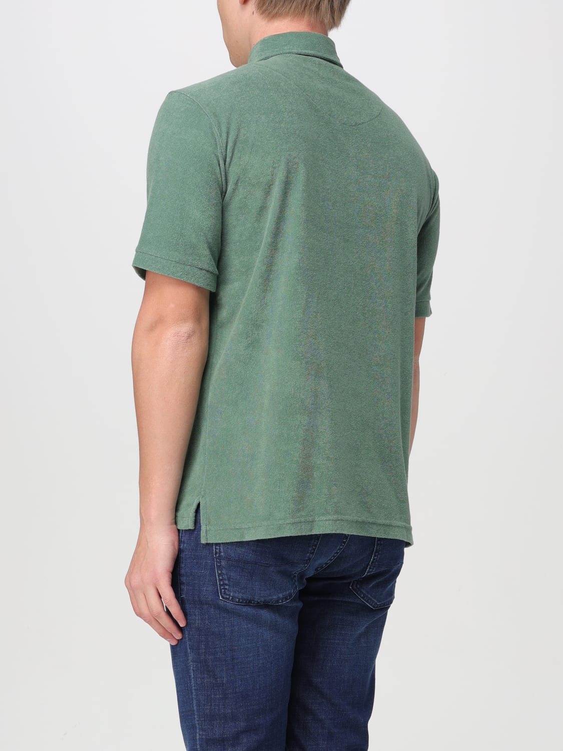 DOPPIAA POLO SHIRT: T-shirt men Doppiaa, Green - Img 2