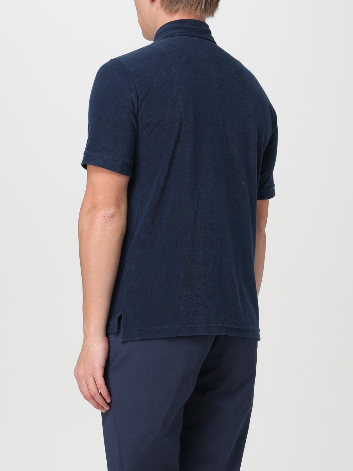 DOPPIAA POLO SHIRT: T-shirt men Doppiaa, Blue 1 - Img 2