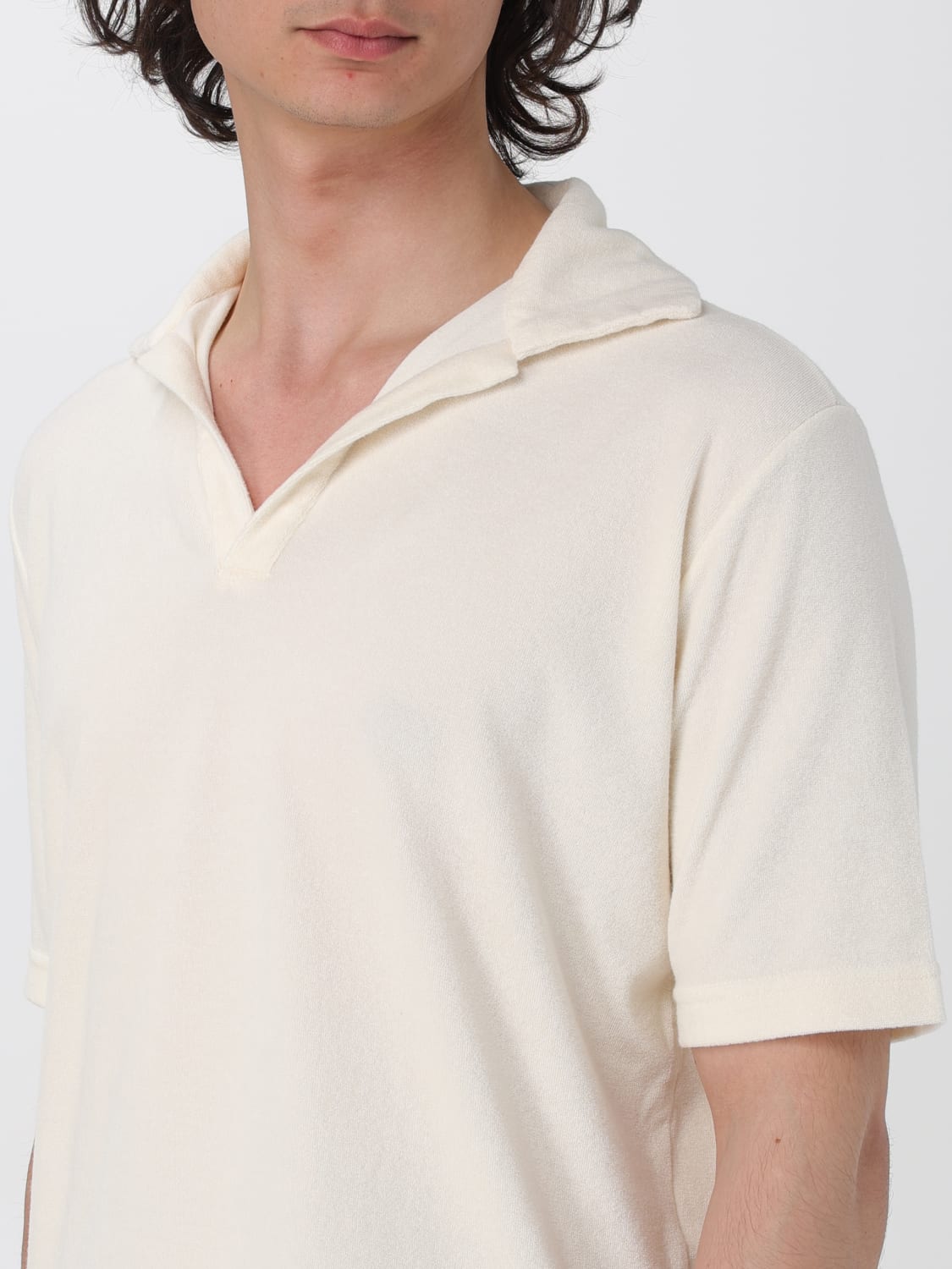 DOPPIAA T-SHIRT: T-shirt Doppiaa in misto cotone , Crema - Img 3