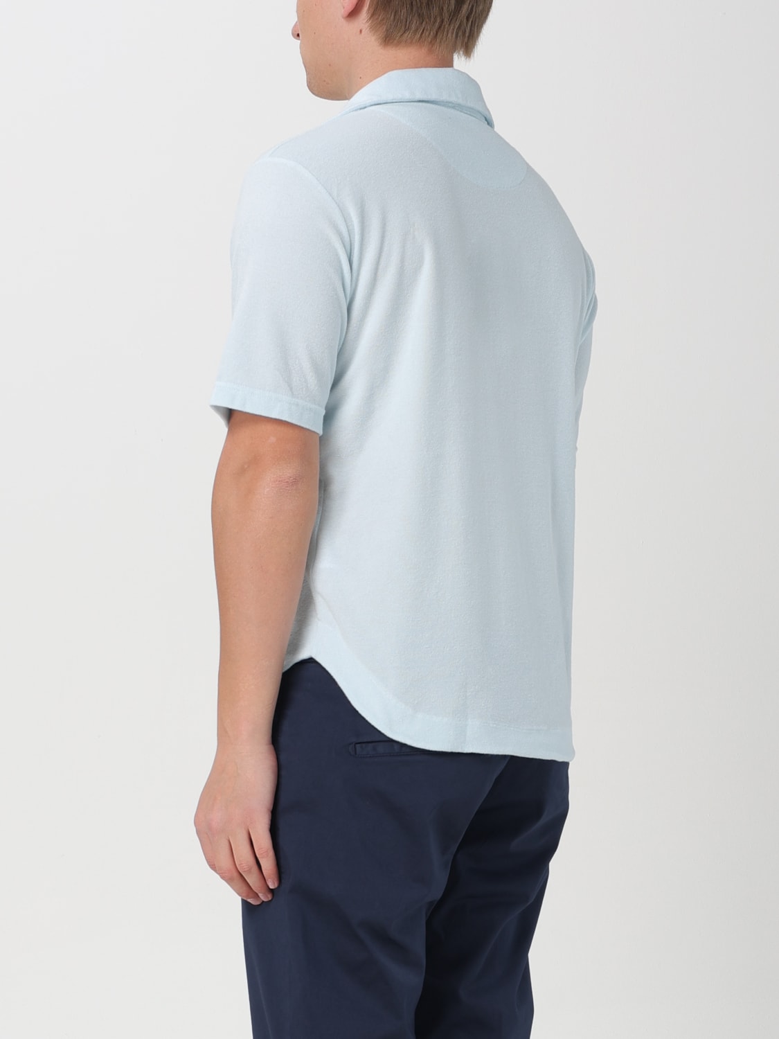 DOPPIAA T-SHIRT: T-shirt Doppiaa in misto cotone , Blue 1 - Img 2