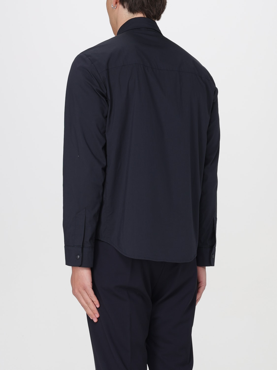 ASPESI CAMISA: Camisa hombre Aspesi, Azul Oscuro - Img 3