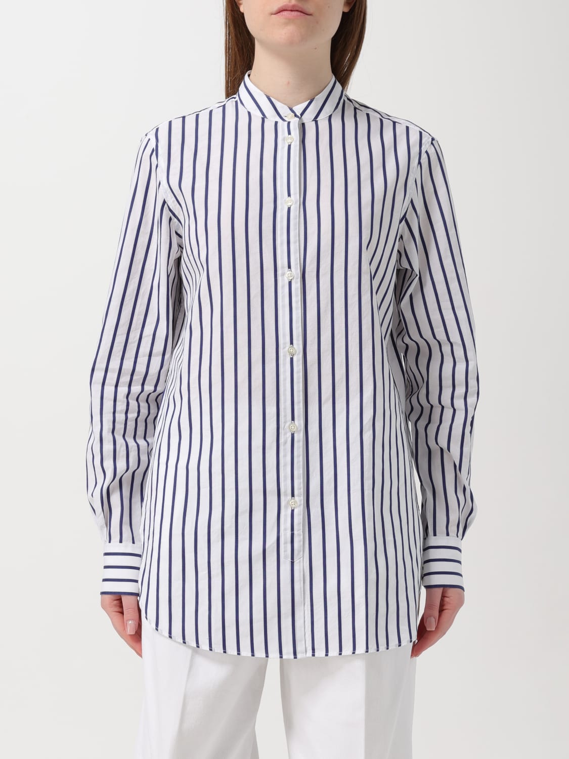 OFFICINE GÉNÉRALE CAMISA: Camisa mujer Officine Générale, Blanco - Img 1