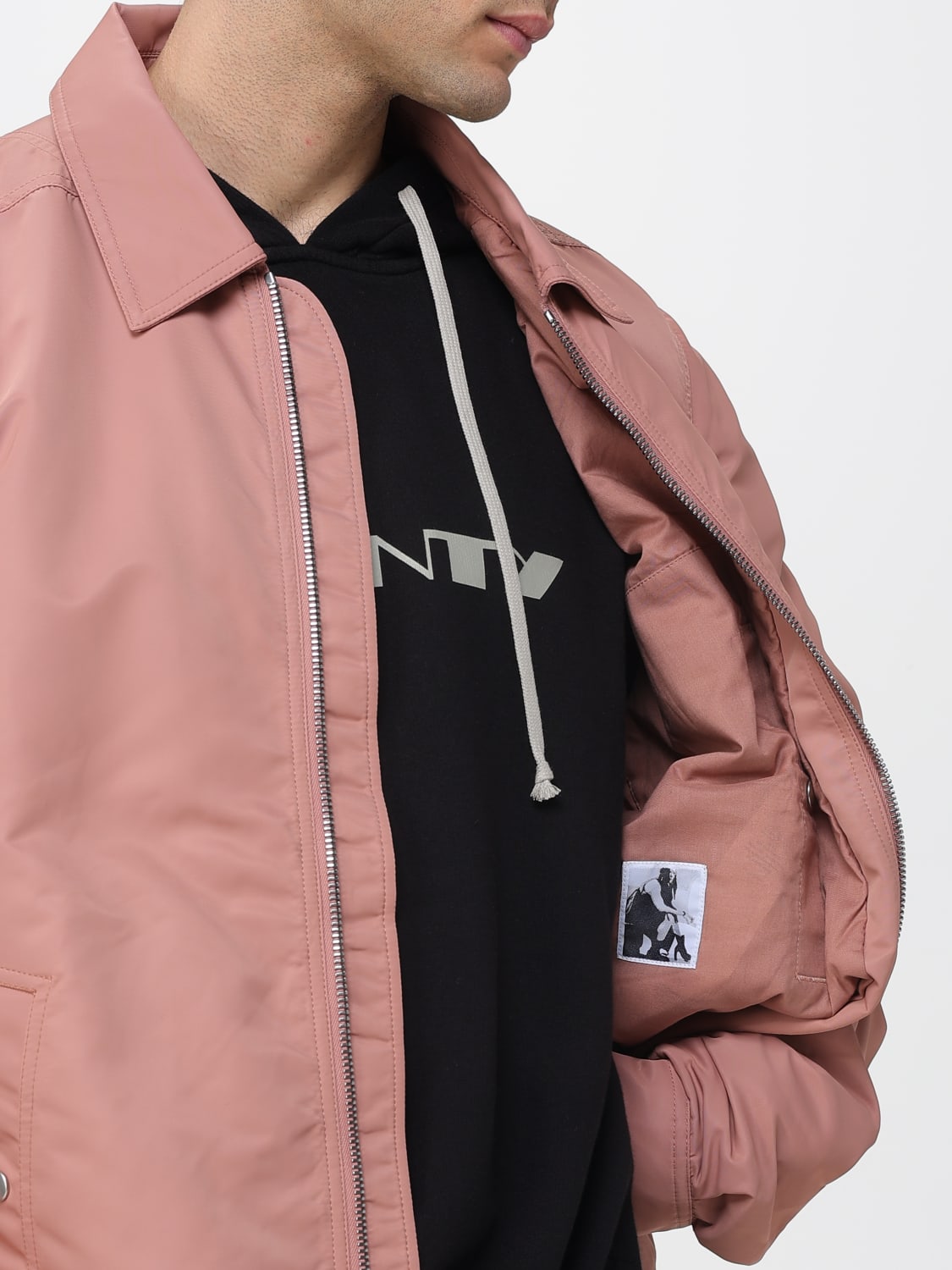 RICK OWENS DRKSHDW JACKET: Jacket men Drkshdw, Pink - Img 5