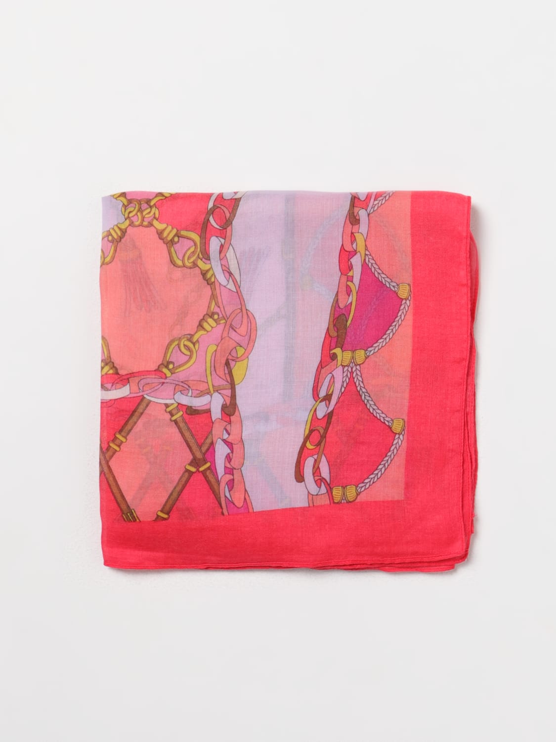 LIU JO NECK SCARF: Neck scarf woman Liu Jo, Pink - Img 1