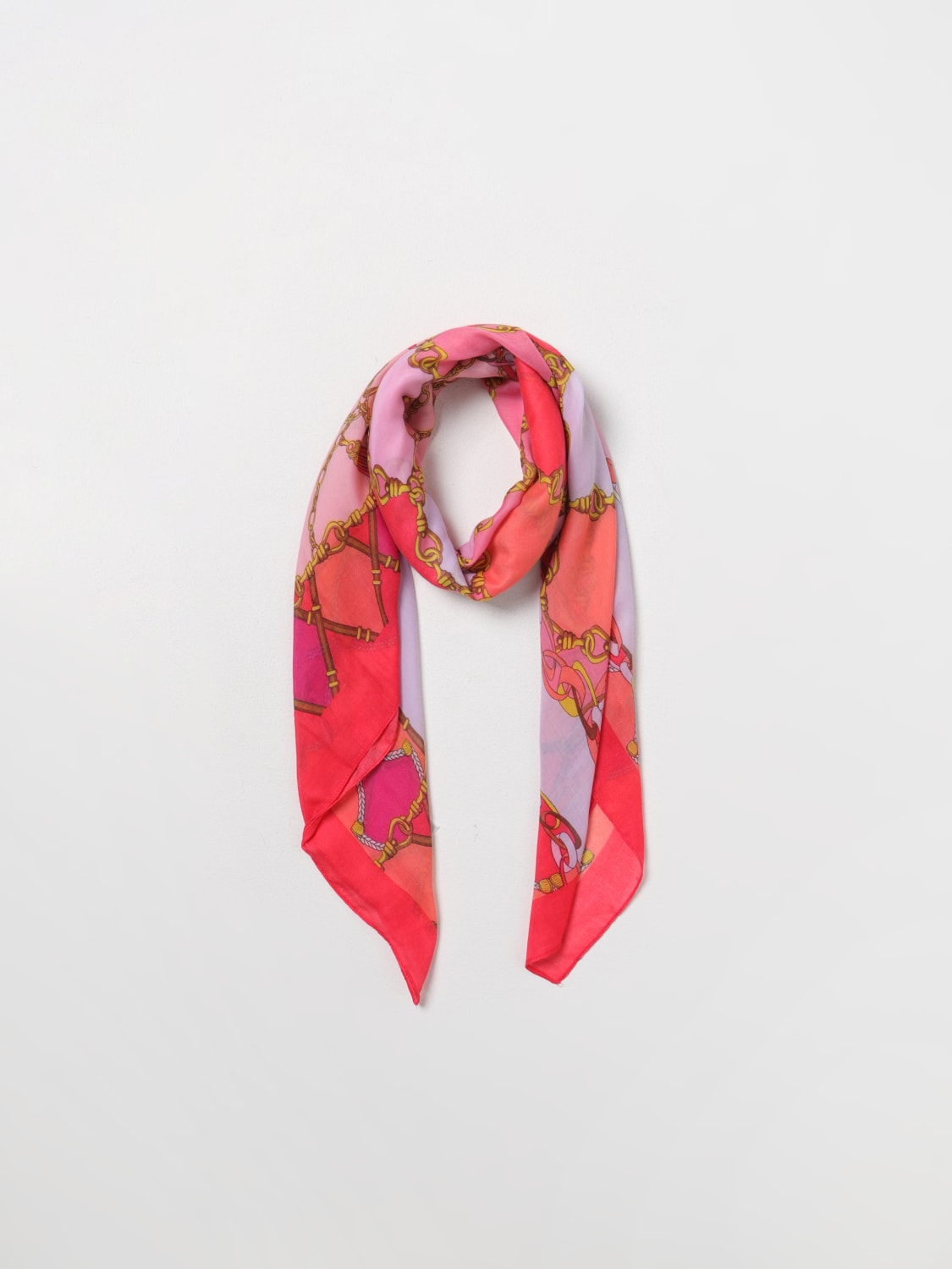 LIU JO NECK SCARF: Neck scarf woman Liu Jo, Pink - Img 2