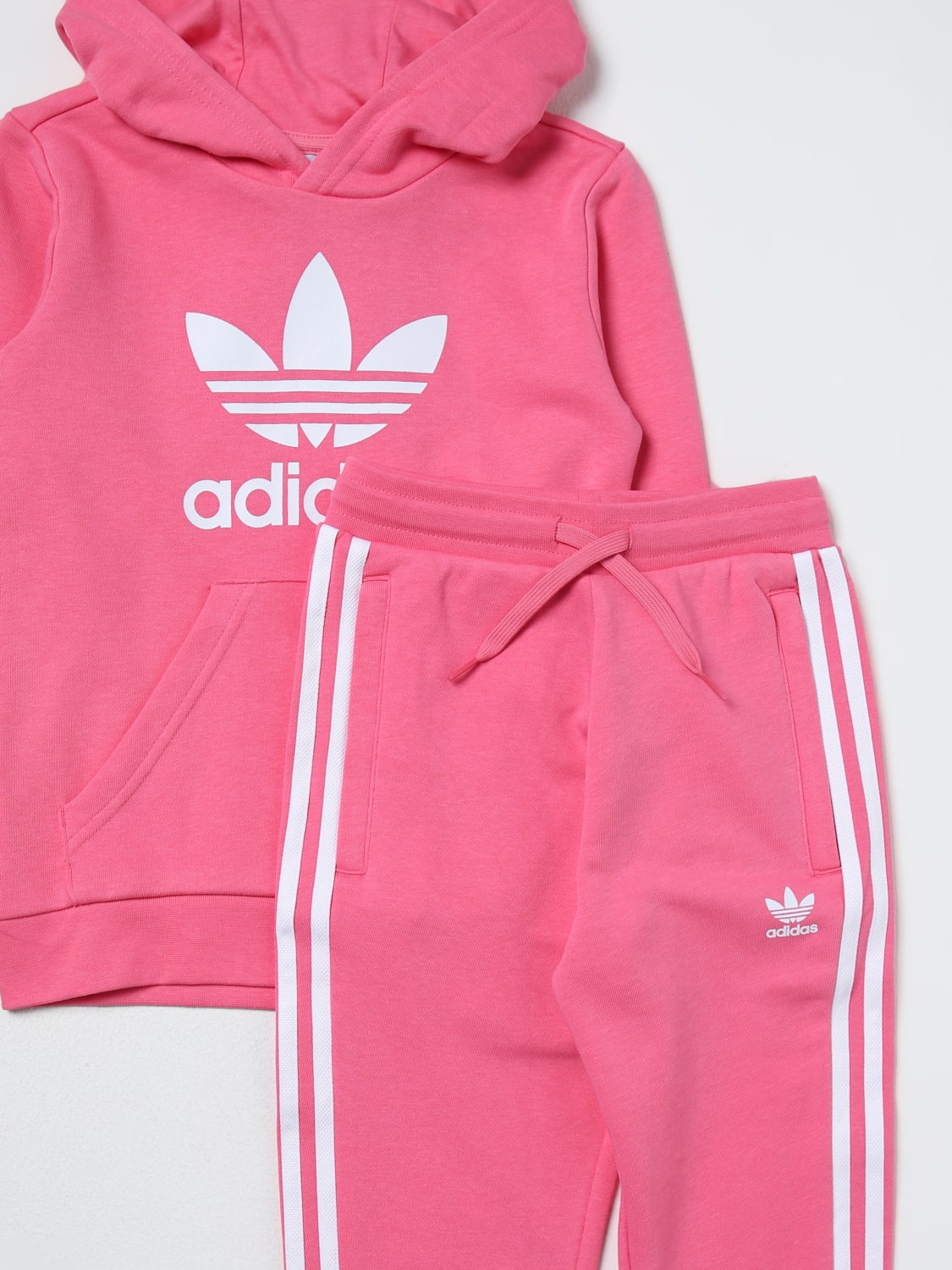 ADIDAS ORIGINALS girls tracksuit Pink Adidas Originals tracksuit IR6905 online at GIGLIO.COM