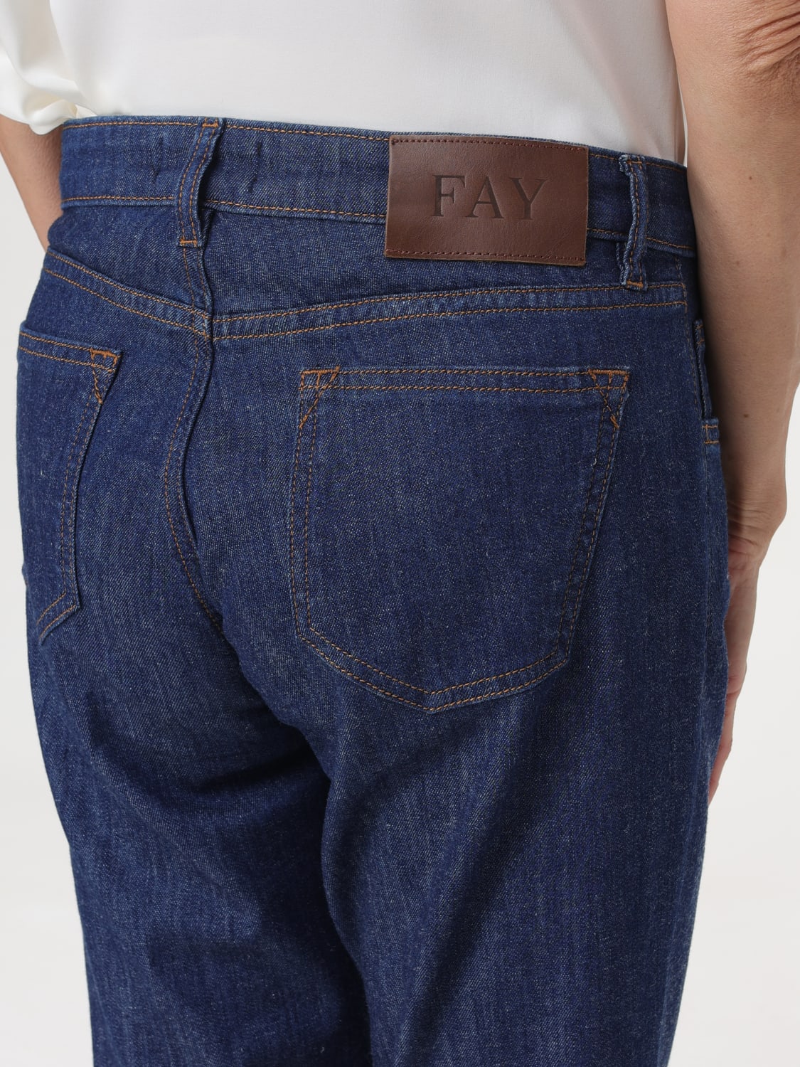 FAY JEANS: Pantalon femme Fay, Bleu 1 - Img 3