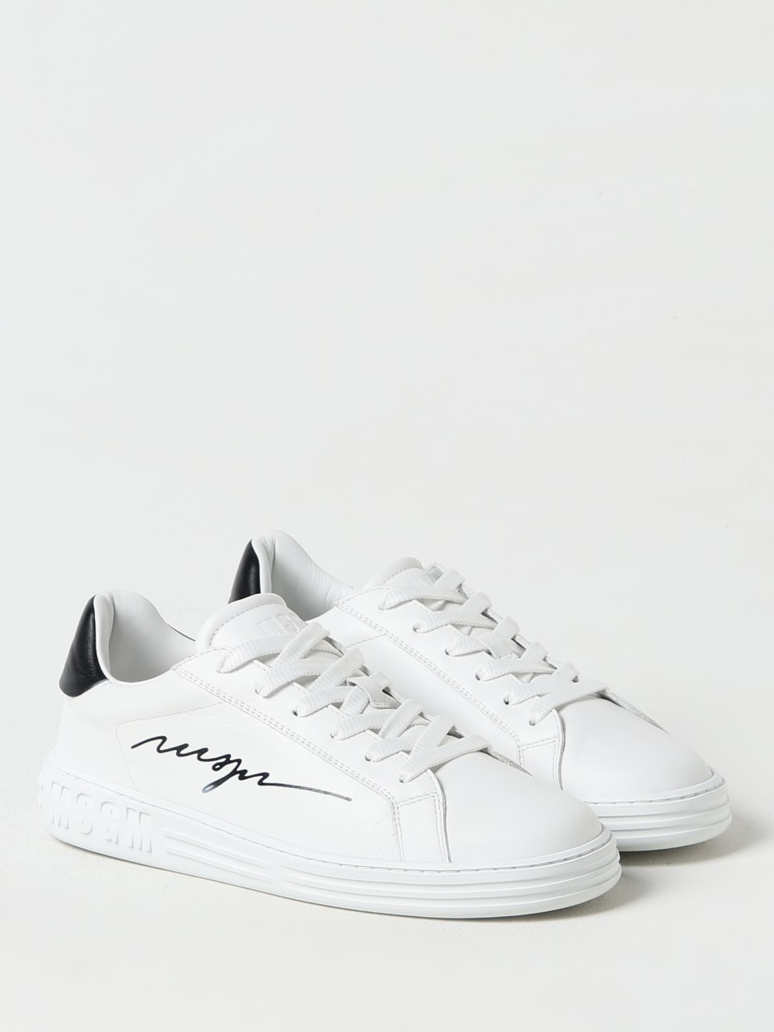 MSGM SNEAKERS: Shoes men MSGM, Black - Img 2