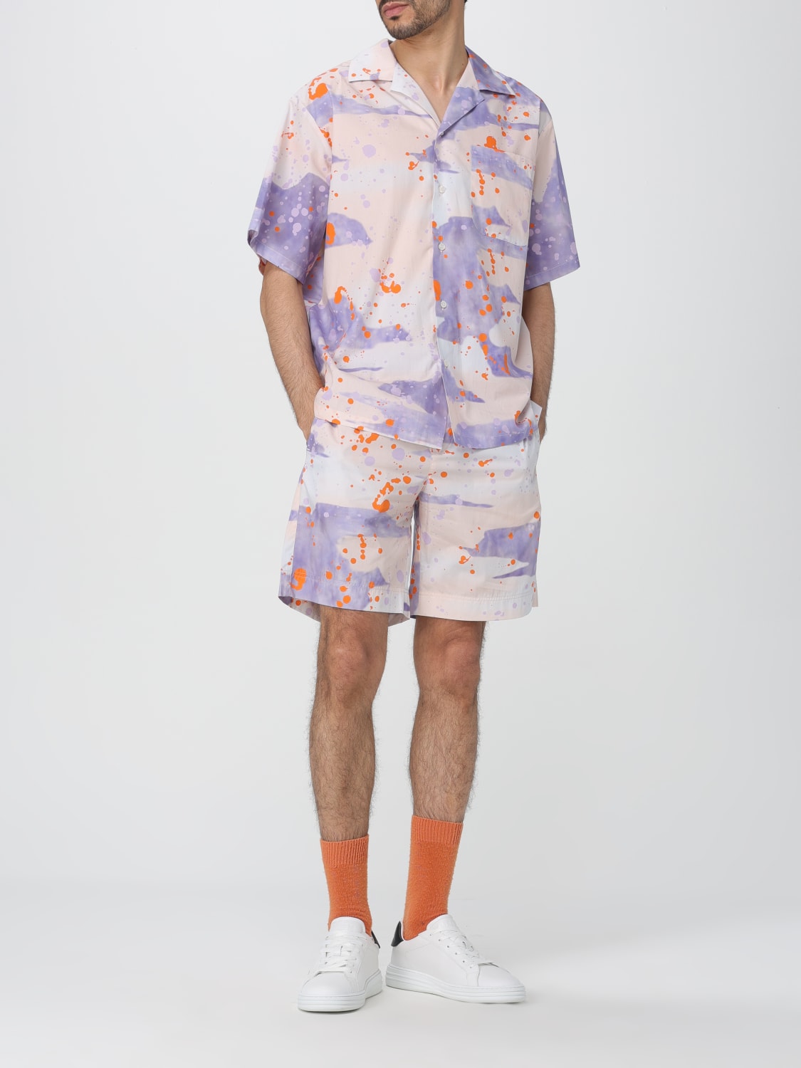 MSGM SHIRT: Shirt men MSGM, Multicolor - Img 2