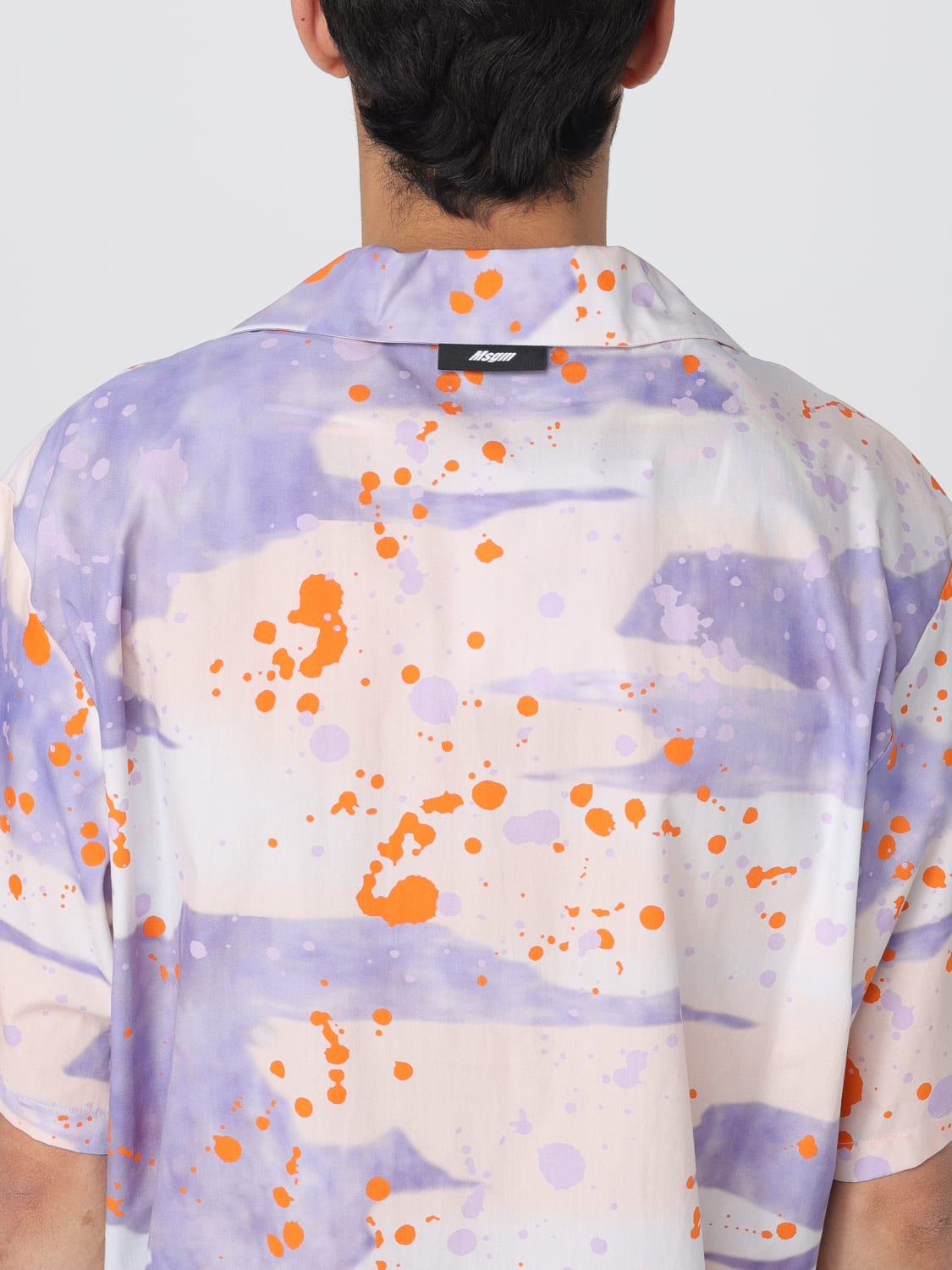 MSGM SHIRT: Shirt men MSGM, Multicolor - Img 4