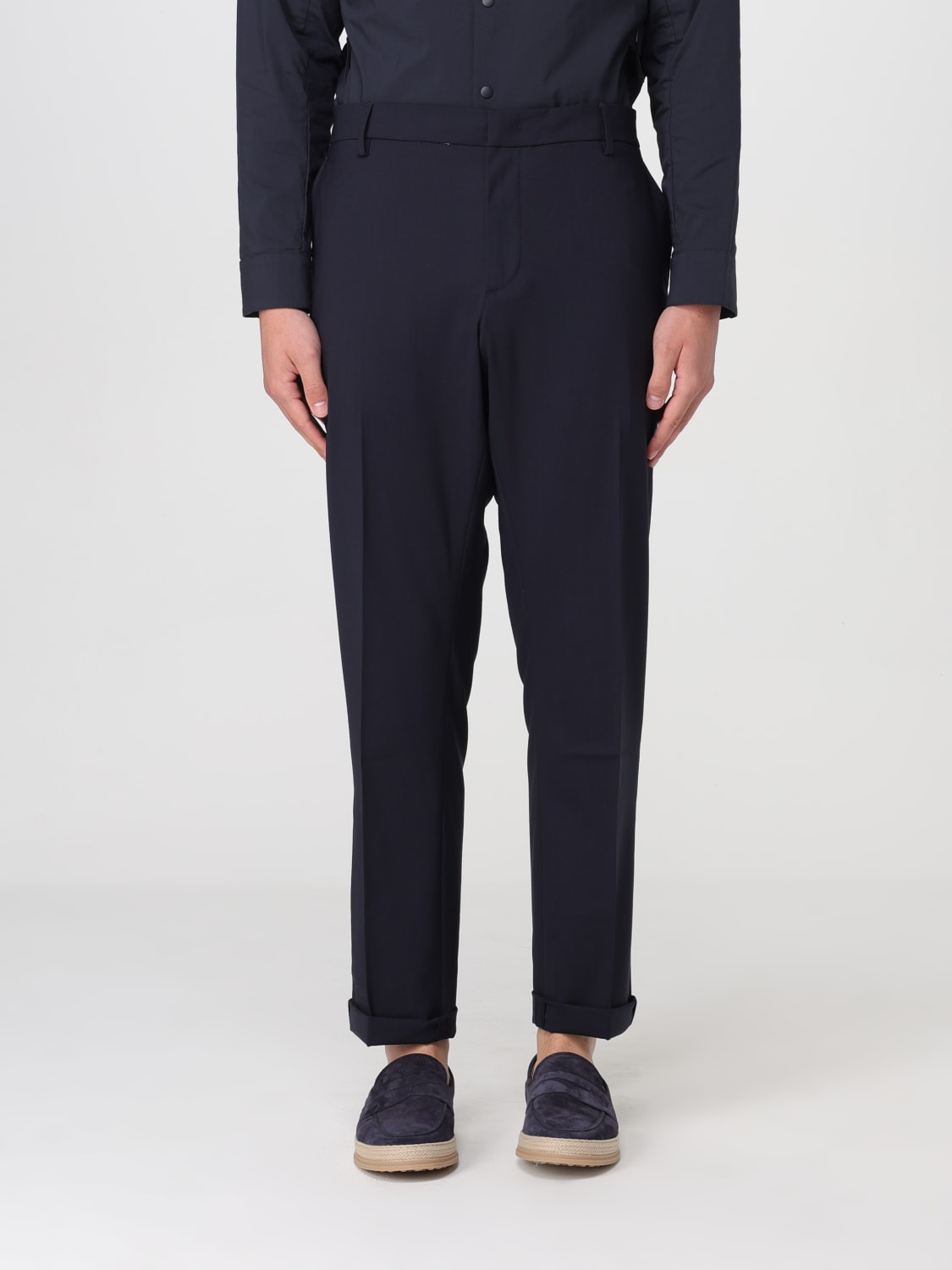 DONDUP PANTS: Pants men Dondup, Blue - Img 1