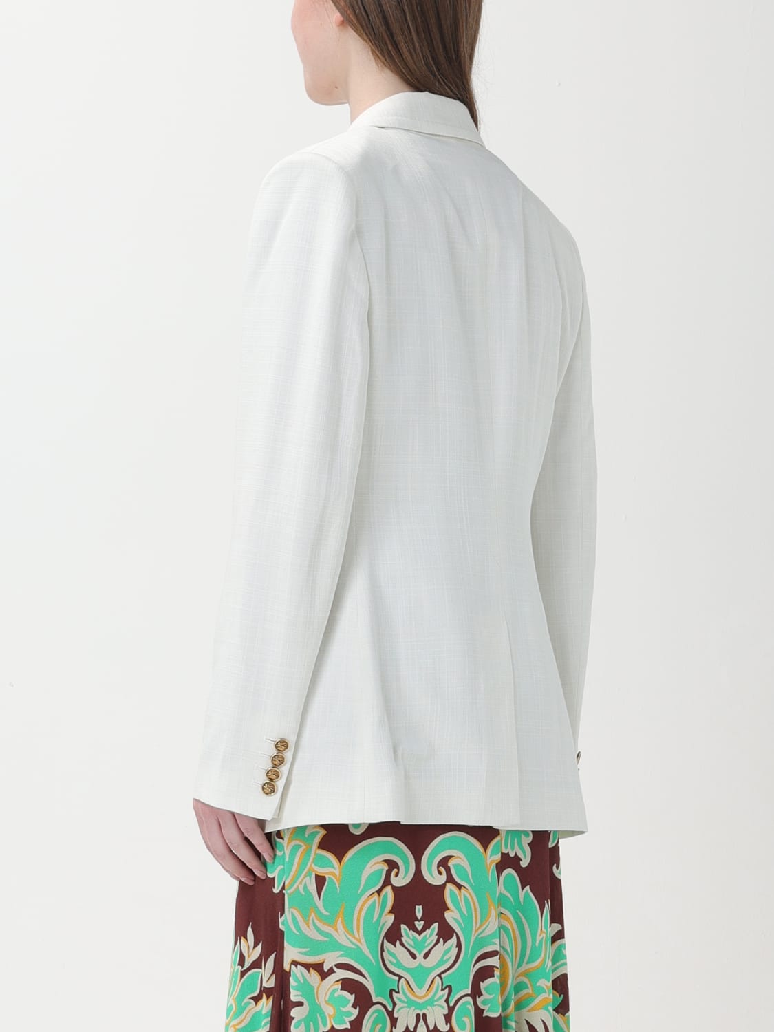 ETRO BLAZER: Blazer woman Etro, Yellow Cream - Img 3