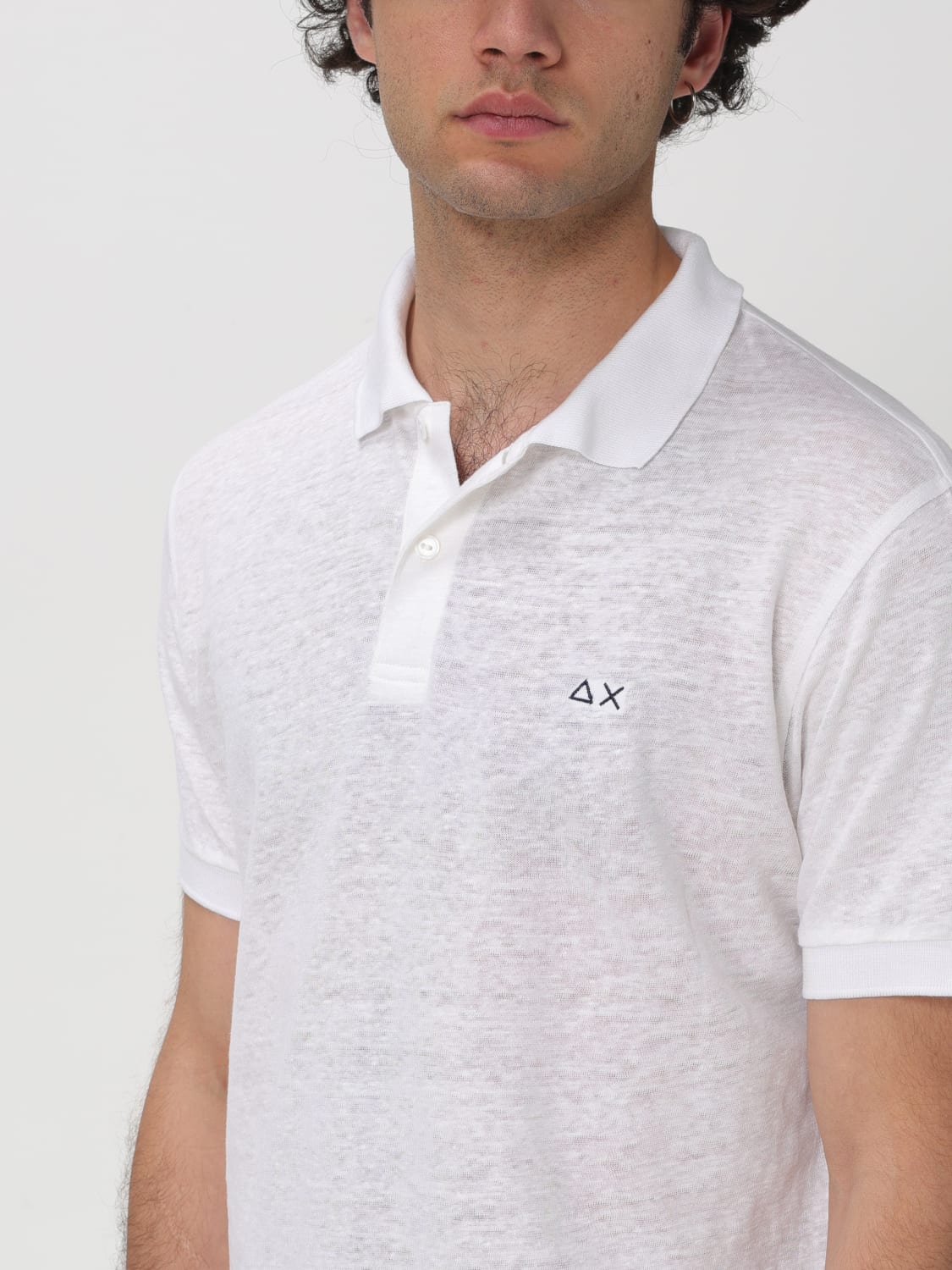 SUN 68 POLO SHIRT: T-shirt men Sun 68, White - Img 3