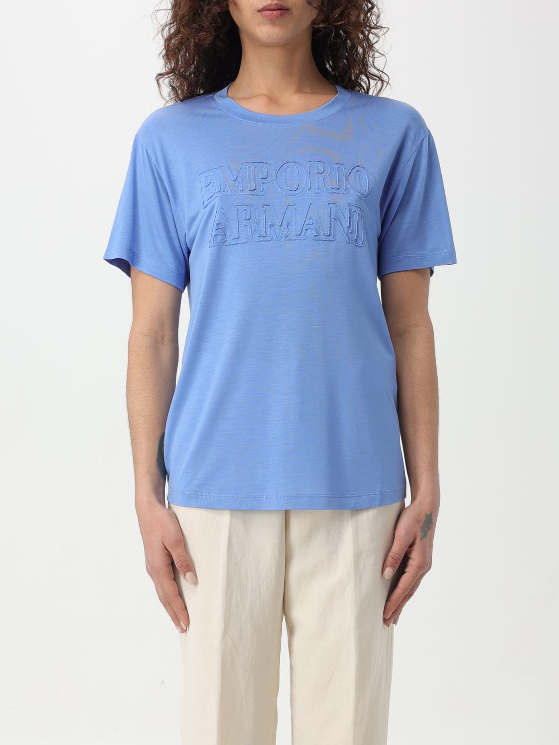 Emporio armani blue shirt shop