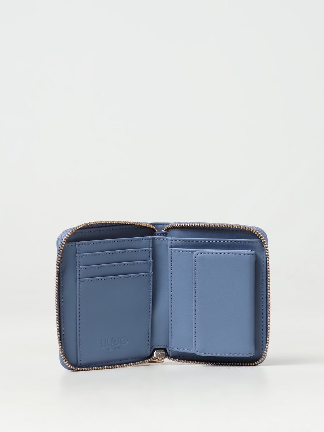 LIU JO WALLET: Wallet woman Liu Jo, Blue - Img 2