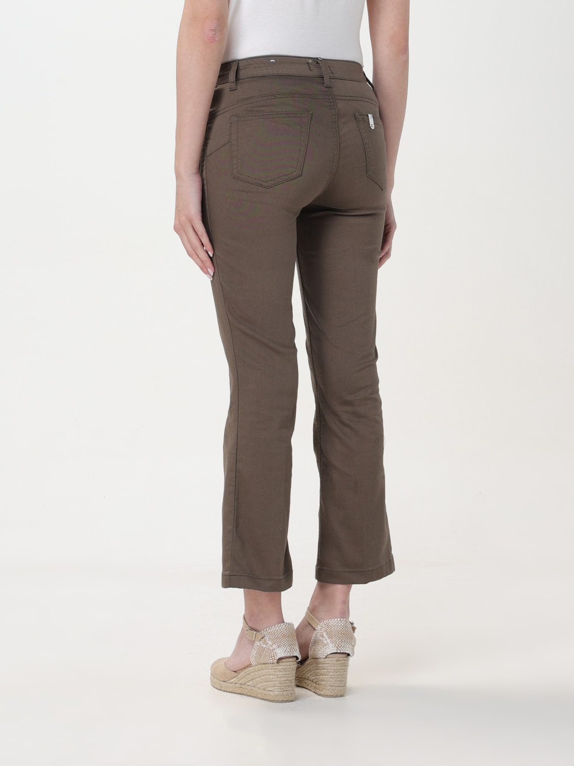 LIU JO PANTS: Pants woman Liu Jo, Olive - Img 2