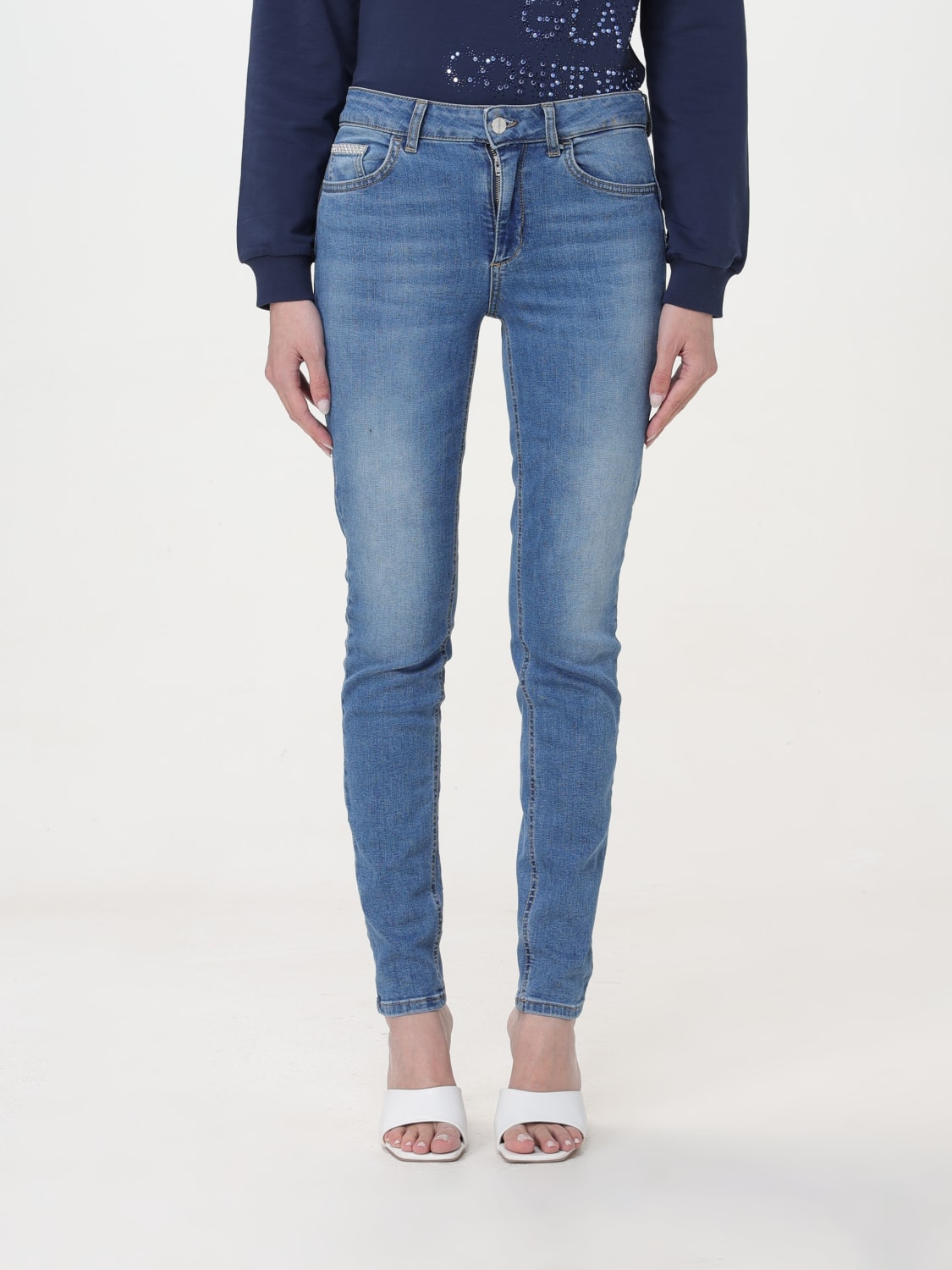 LIU JO JEANS: Jeans woman Liu Jo, Blue - Img 1