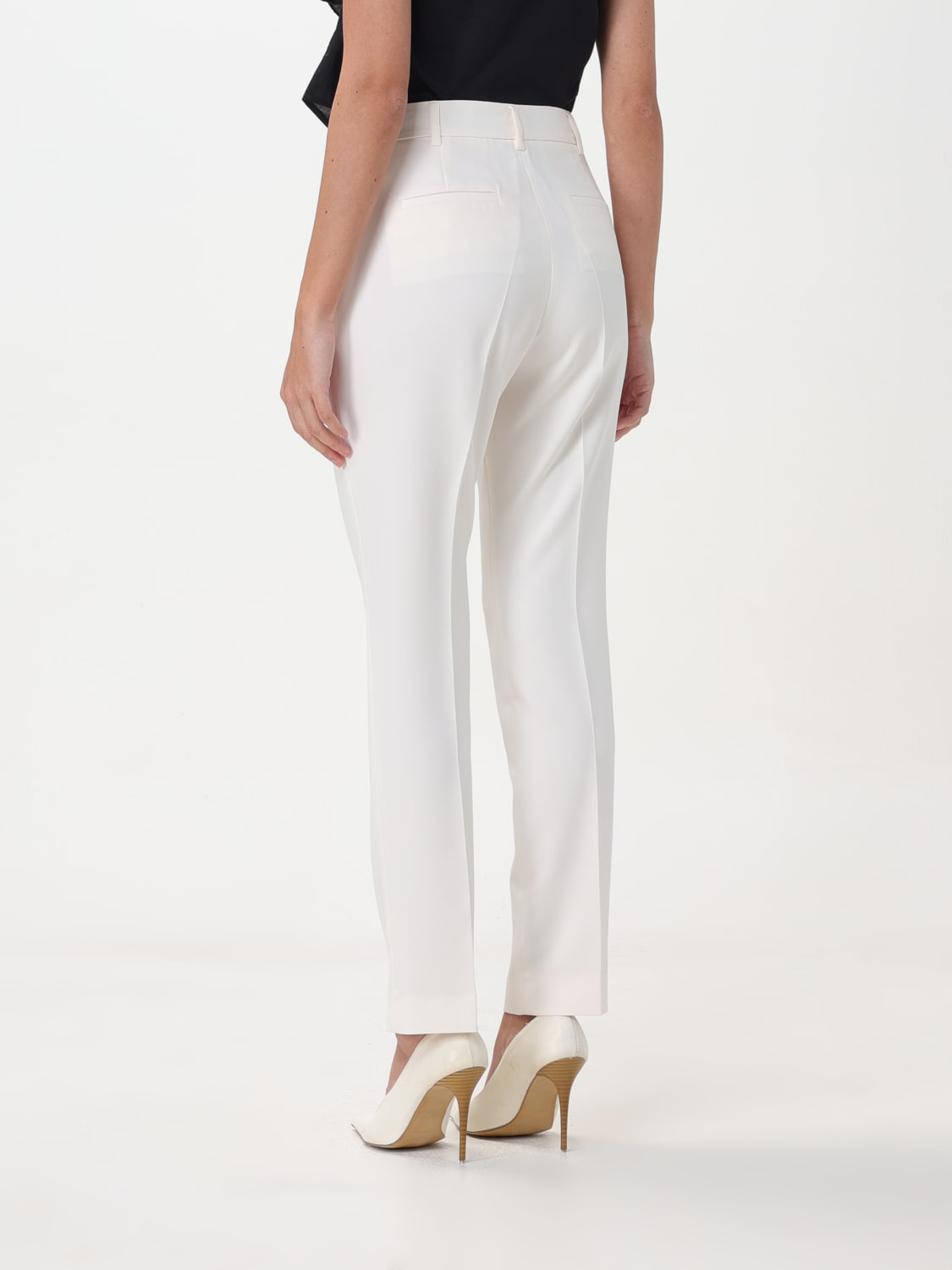 LIU JO PANTS: Pants woman Liu Jo, White - Img 2