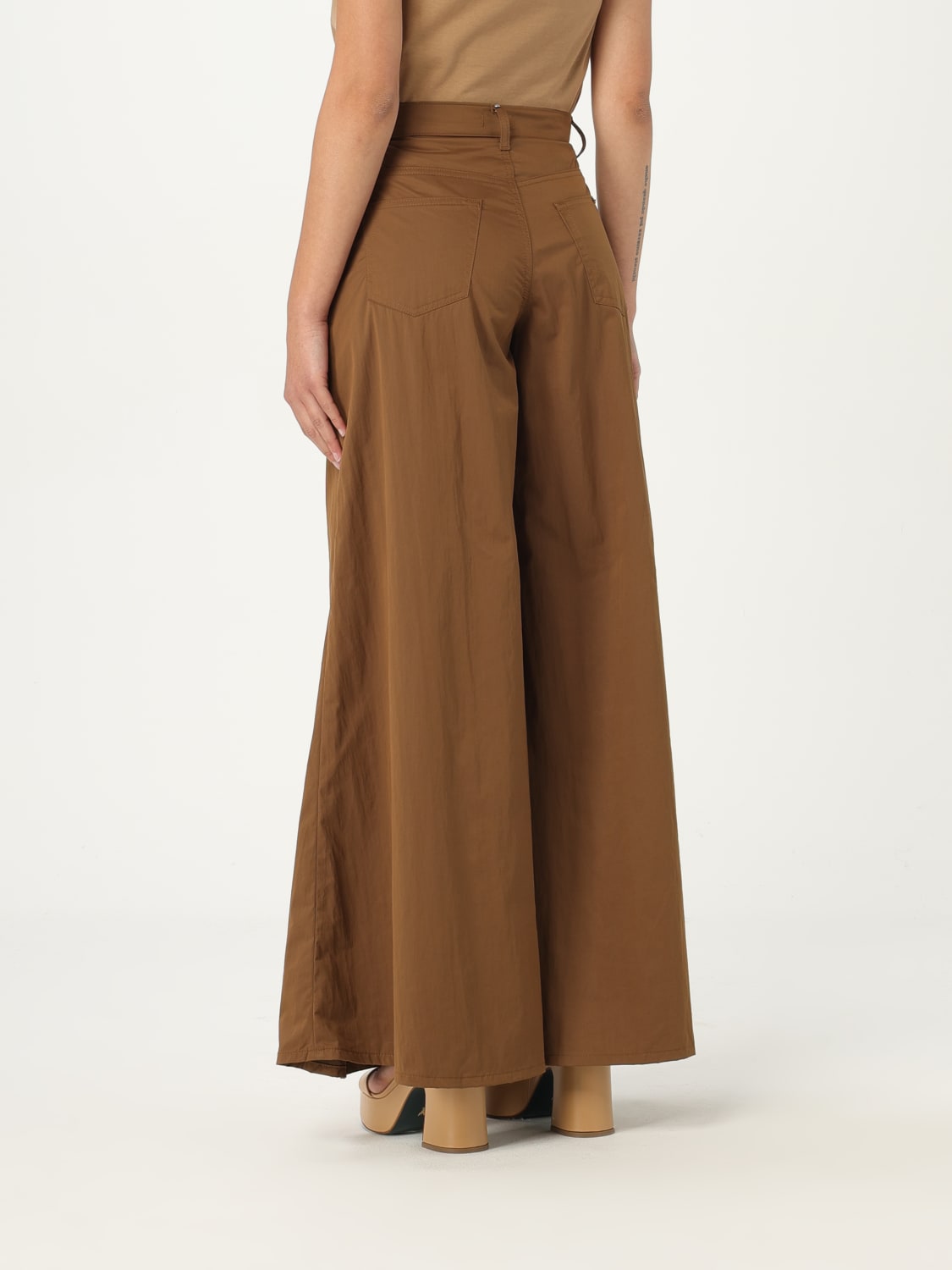 LIU JO PANTS: Pants woman Liu Jo, Brown - Img 2