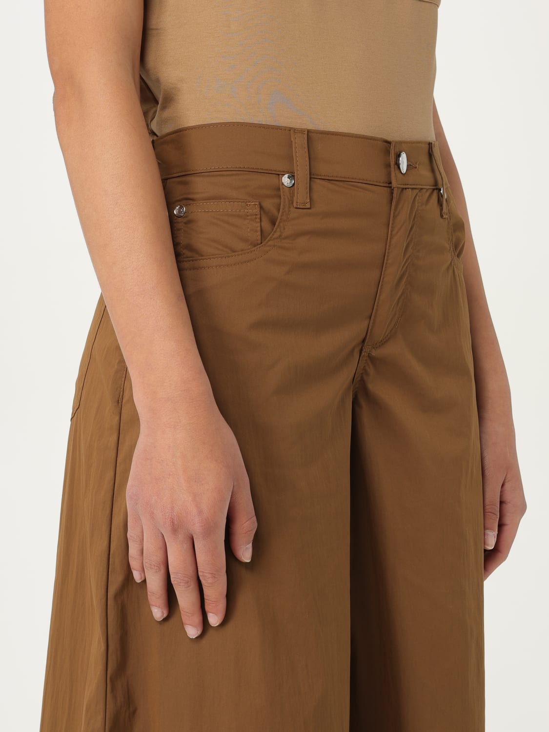 LIU JO PANTS: Pants woman Liu Jo, Brown - Img 3