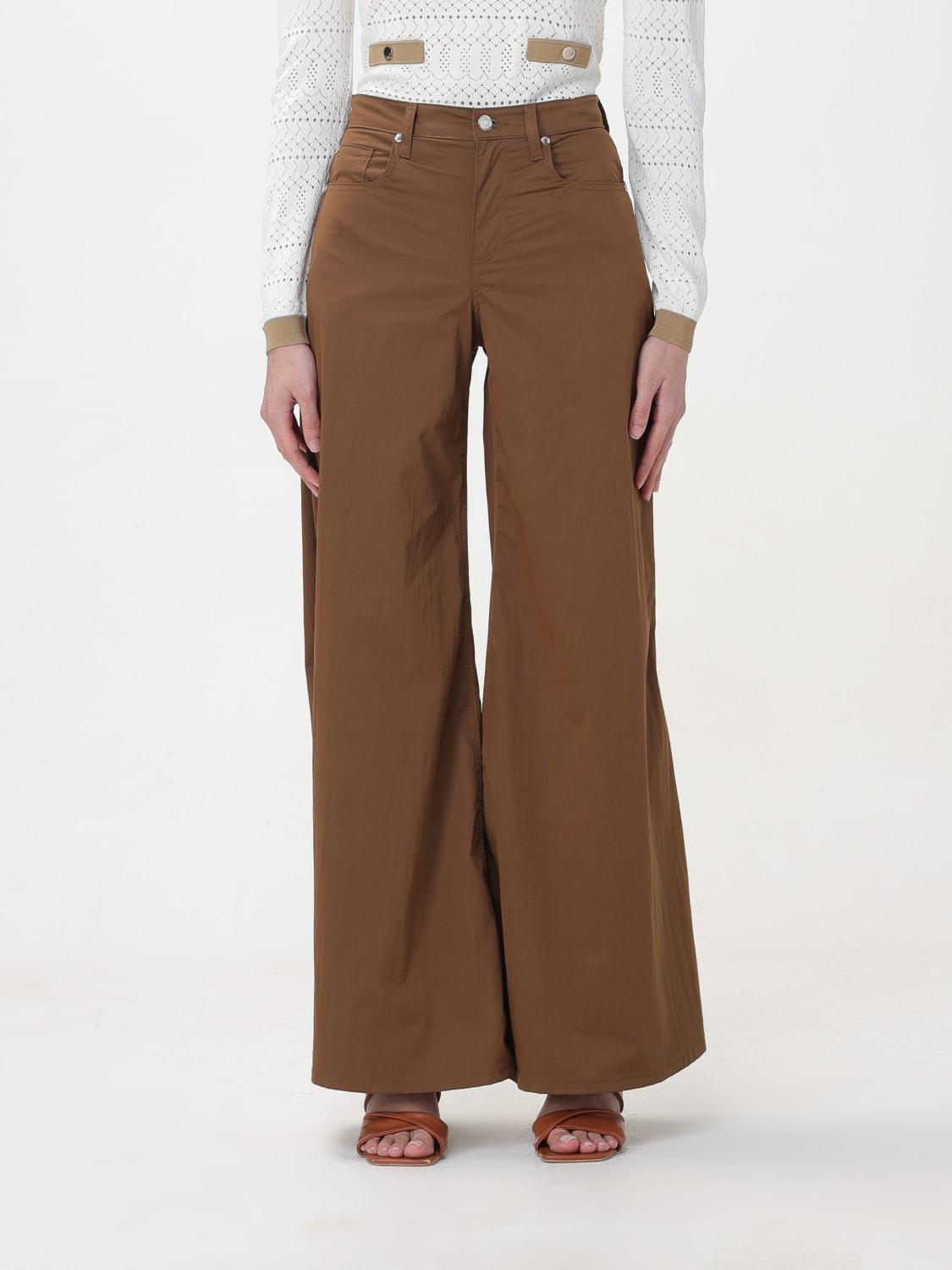 LIU JO PANTALON: Pantalon femme Liu Jo, Tabac - Img 1