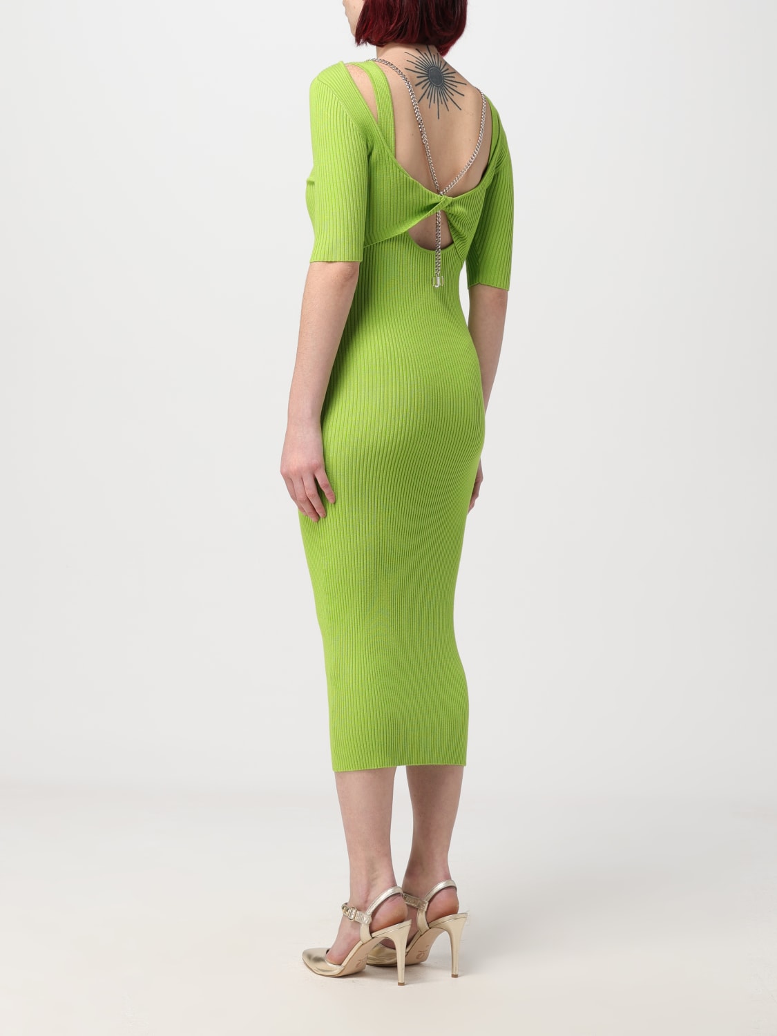 LIU JO DRESS: Dress woman Liu Jo, Green - Img 2