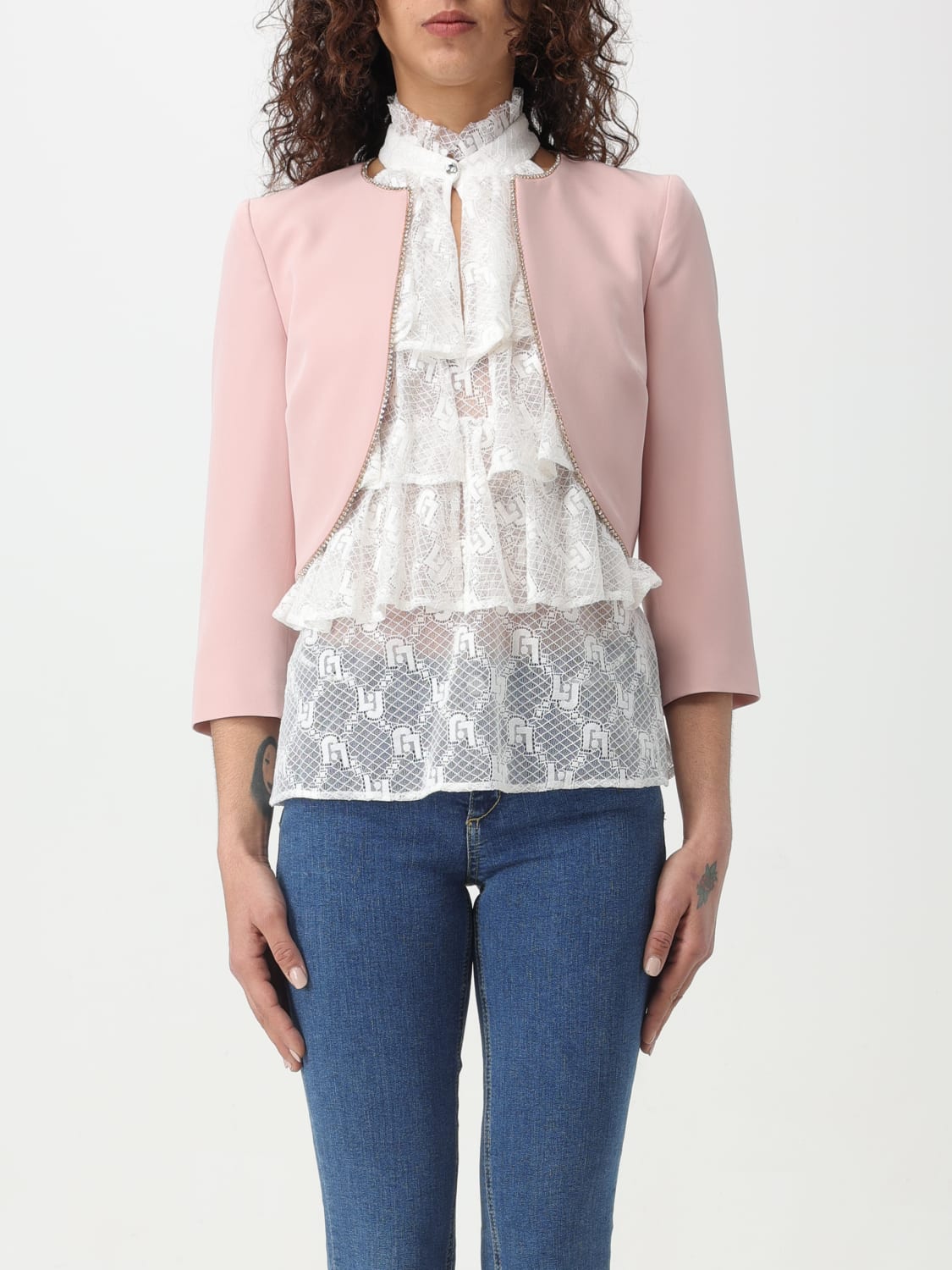 LIU JO VESTE: Veste femme Liu Jo, Rose - Img 1