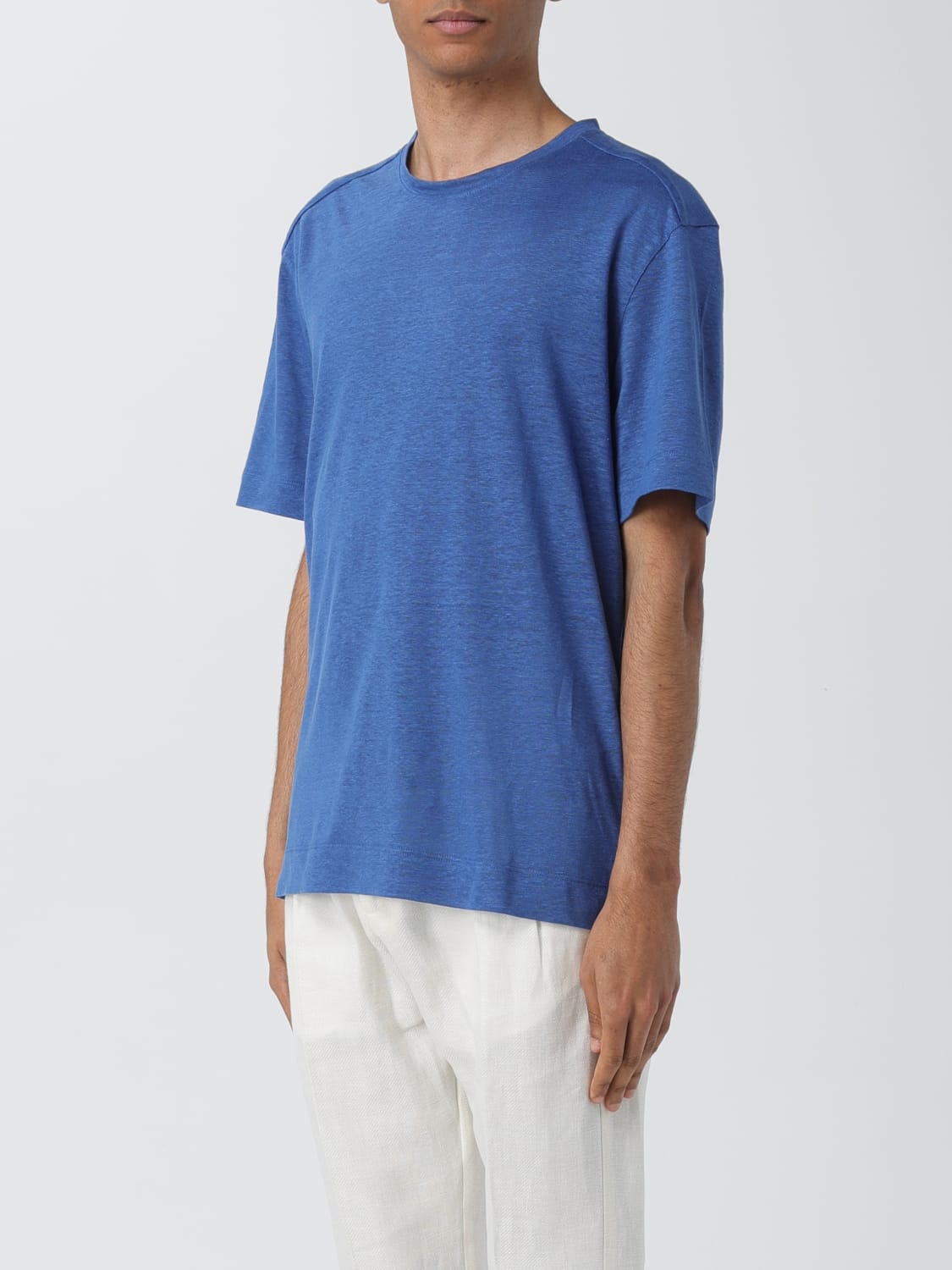 ZEGNA T-SHIRT: T-shirt men Zegna, Blue - Img 3