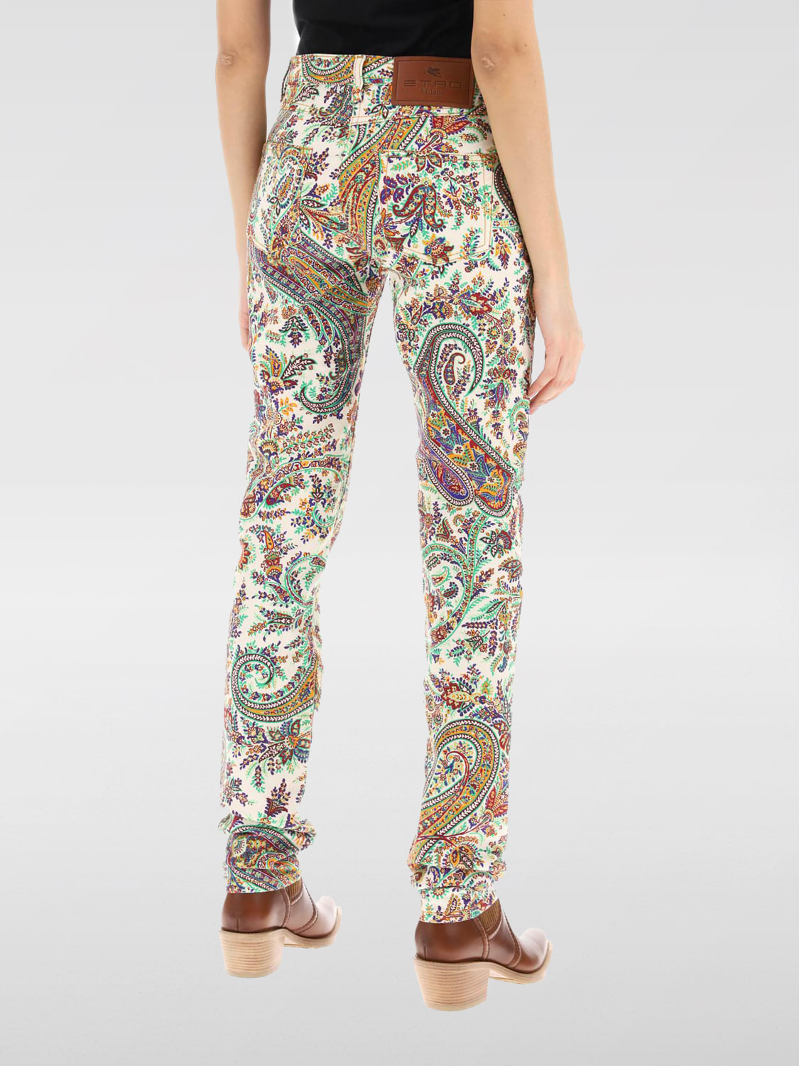 ETRO JEANS: Jeans woman Etro, White - Img 2