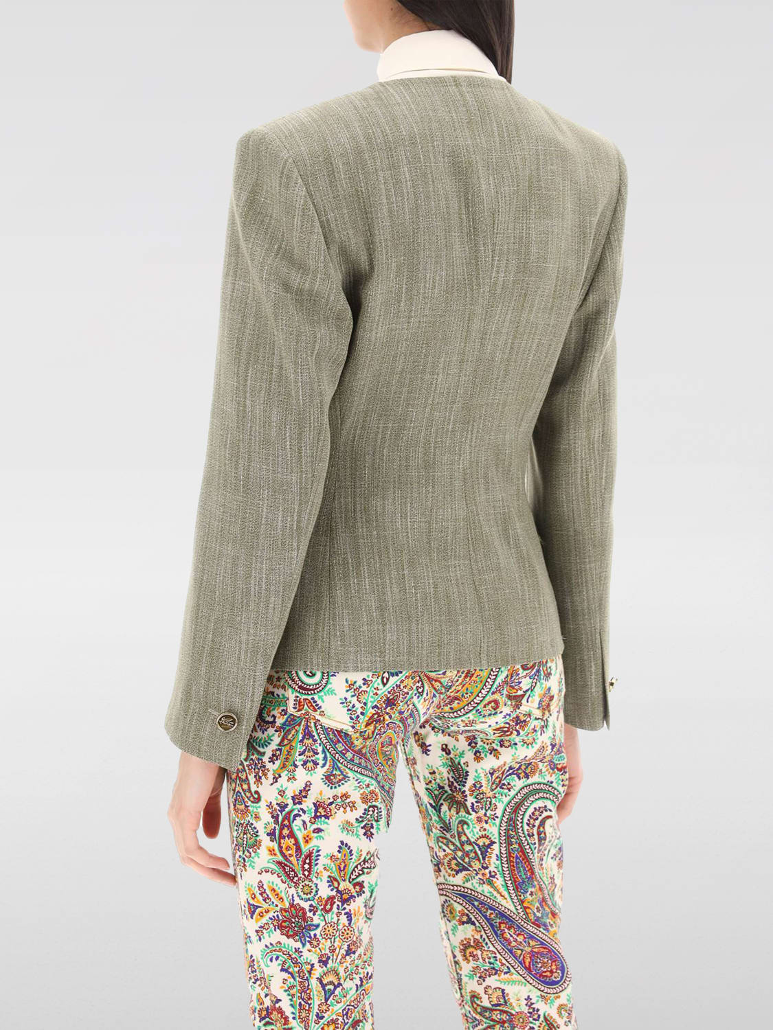 ETRO BLAZER: Blazer woman Etro, Green - Img 2