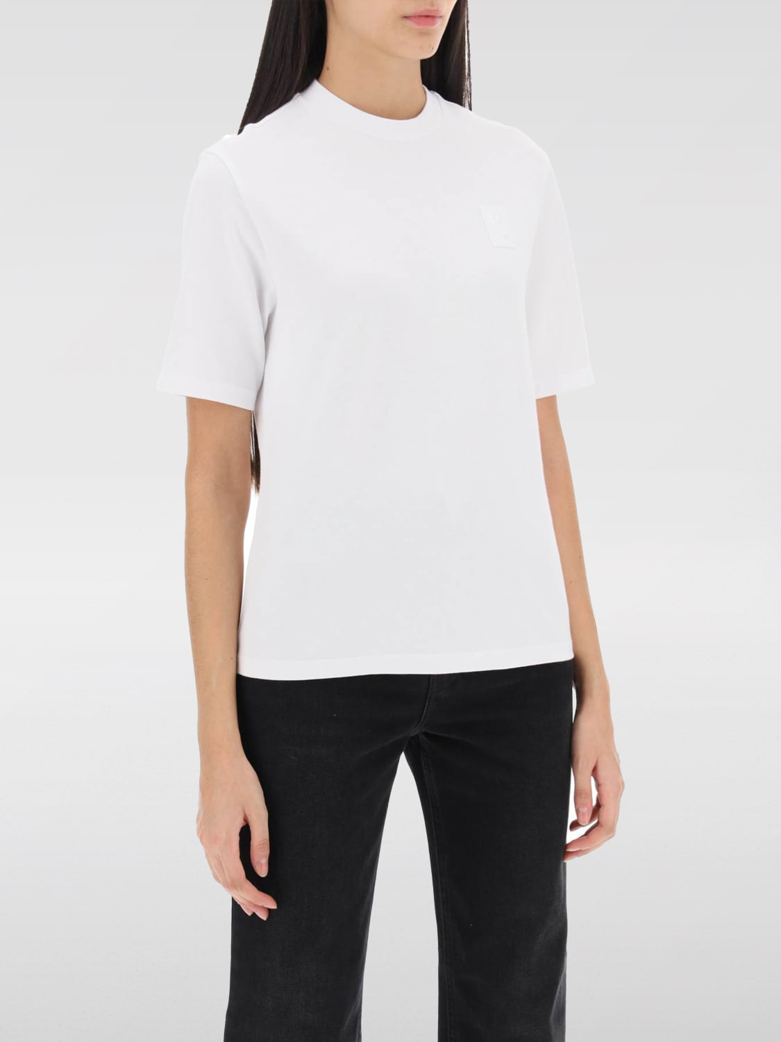 FERRAGAMO T-SHIRT: T-shirt woman Ferragamo, White - Img 1