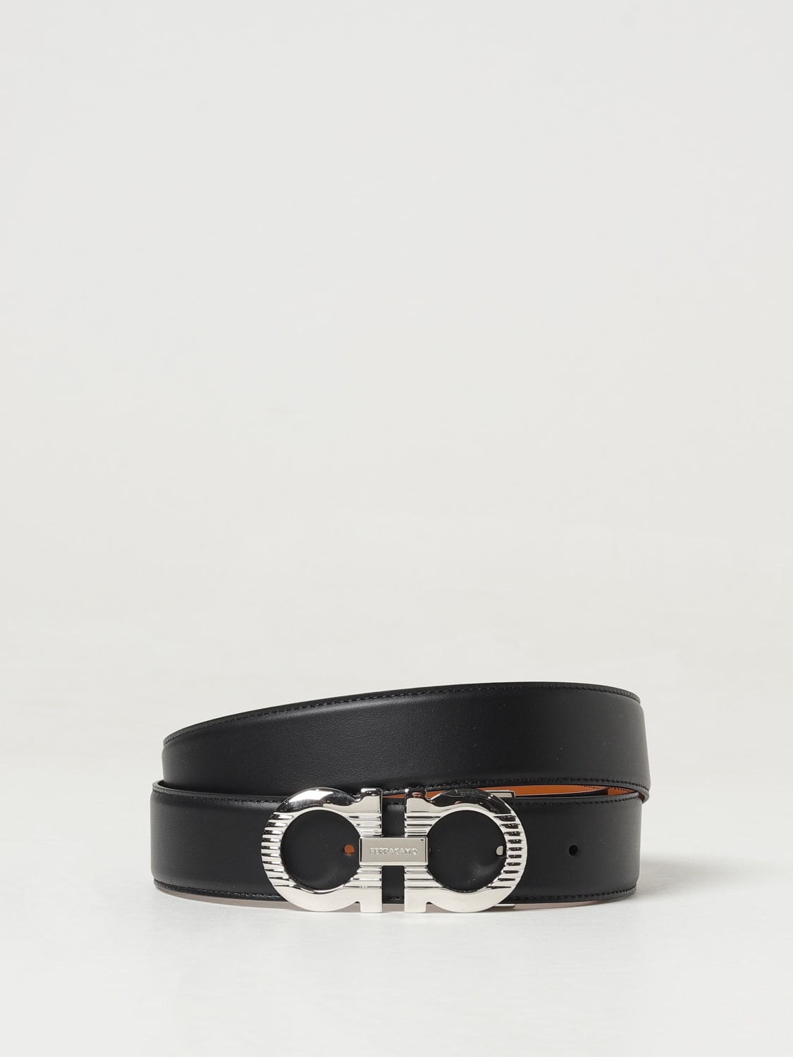 Ferragamo Outlet Belt men Black Ferragamo belt 670308 770930 online at GIGLIO.COM