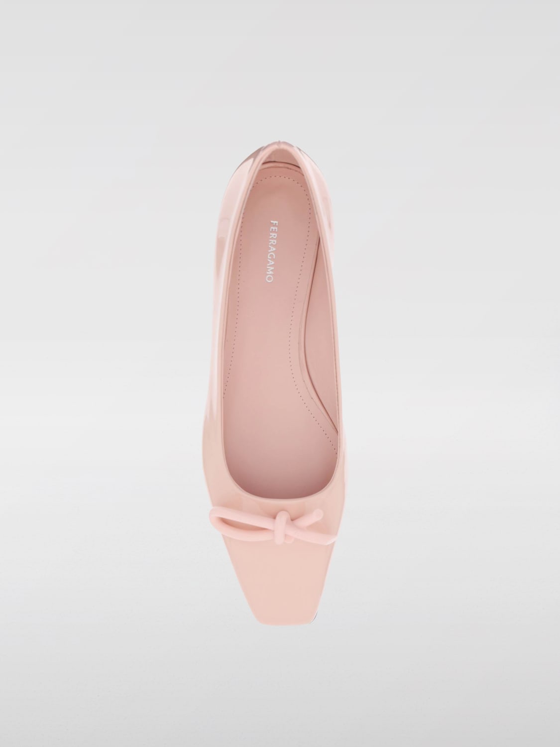 FERRAGAMO BALLET FLATS: Flat sandals woman Ferragamo, Blush Pink - Img 3