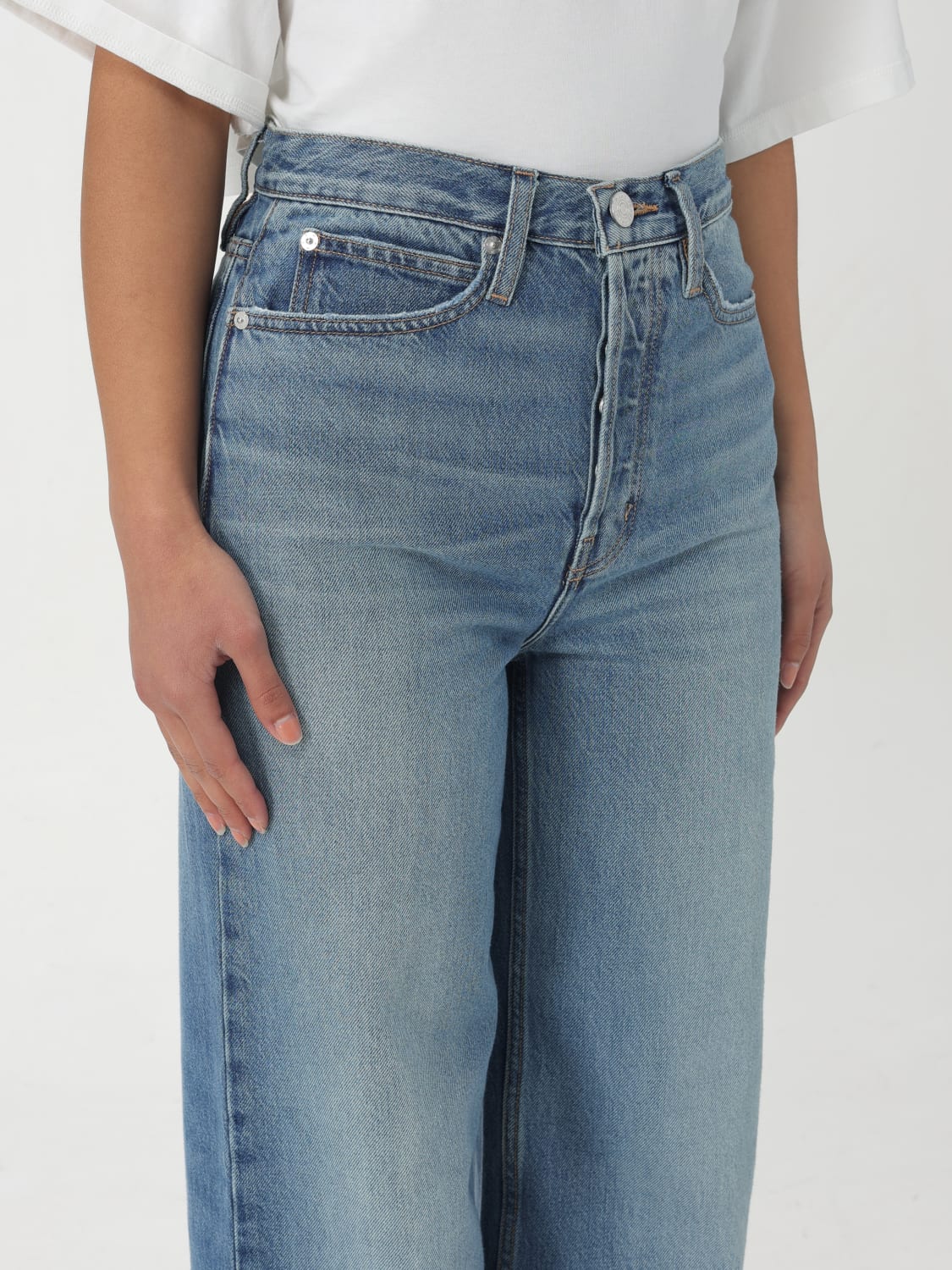 デニム・ジーパン FRAME Woman Jeans Denim WW23DPAF04 ALBT Frame Outlet: Jeans woman - Denim | Frame jeans WW23DPAF04