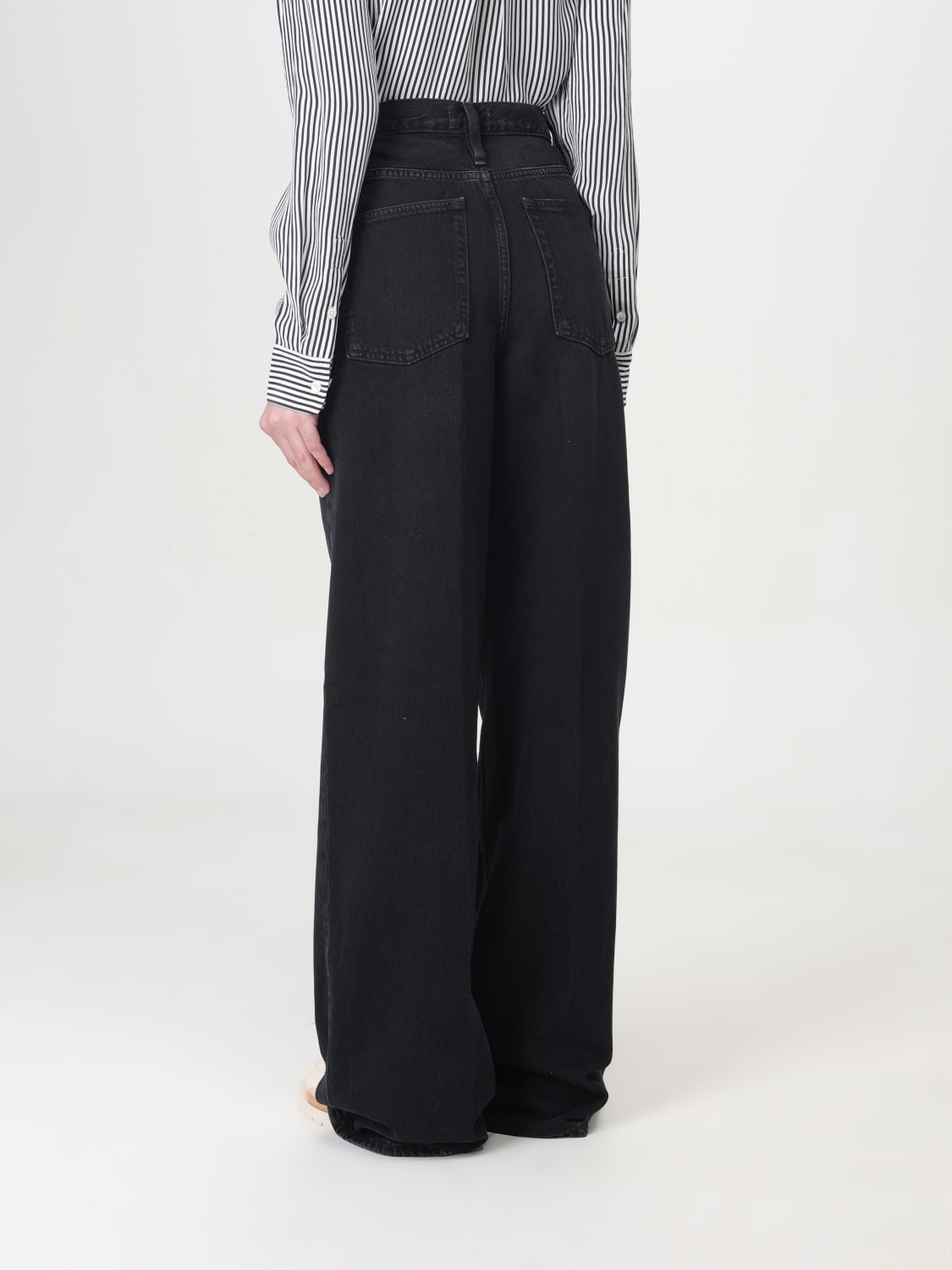 FRAME JEANS: Jeans damen Frame, Schwarz - Img 2