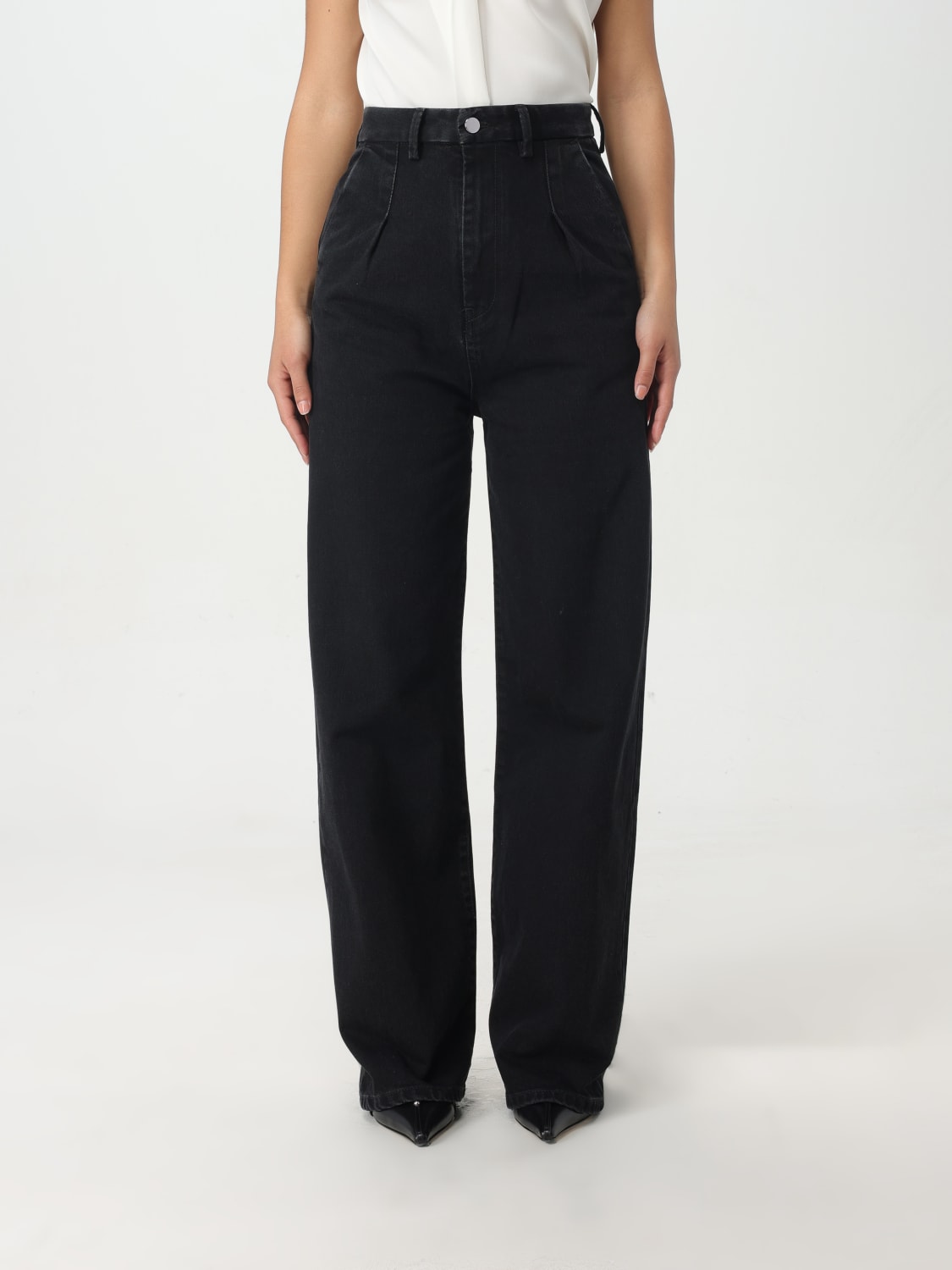 LOU LOU STUDIO: Jeans woman - Grey Lou Lou Studio jeans ATTU online