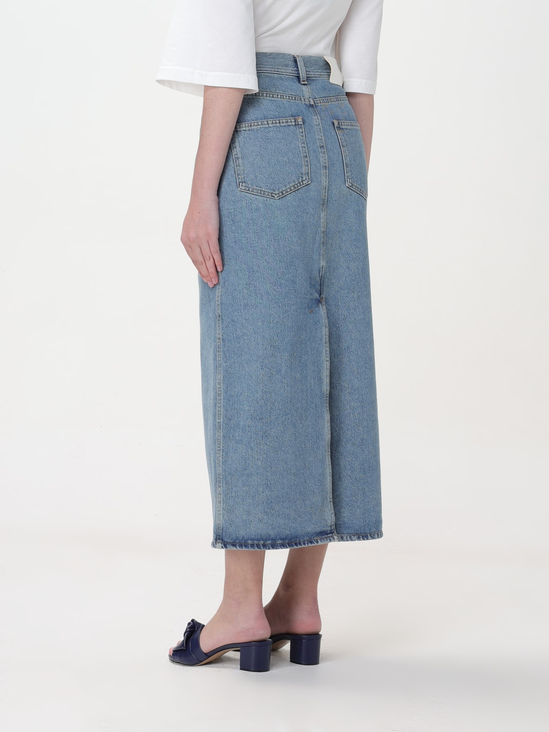 LOU LOU STUDIO ROCK: Rock damen Lou Lou Studio, Hellblau - Img 2