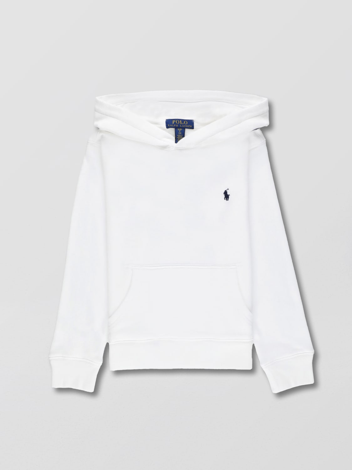 POLO RALPH LAUREN SWEATER: Sweater kids Polo Ralph Lauren, White - Img 1