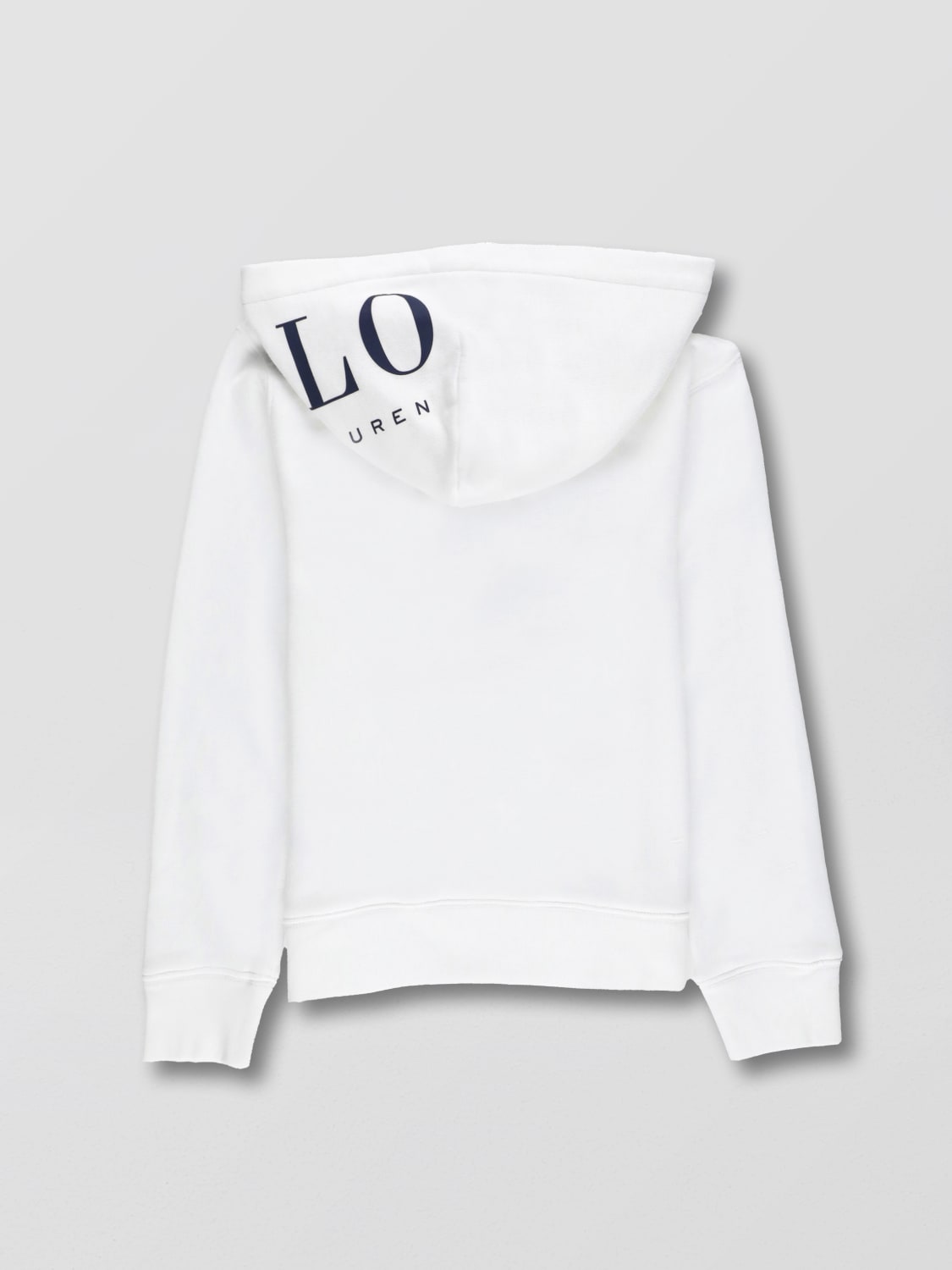 POLO RALPH LAUREN SWEATER: Sweater kids Polo Ralph Lauren, White - Img 2