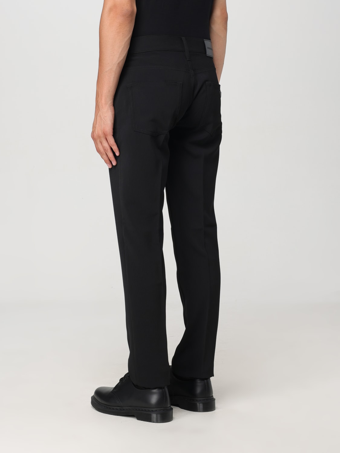 贈り物 EMPORIO ARMANI: Pants men - Black | Emporio Armani pants パンツ