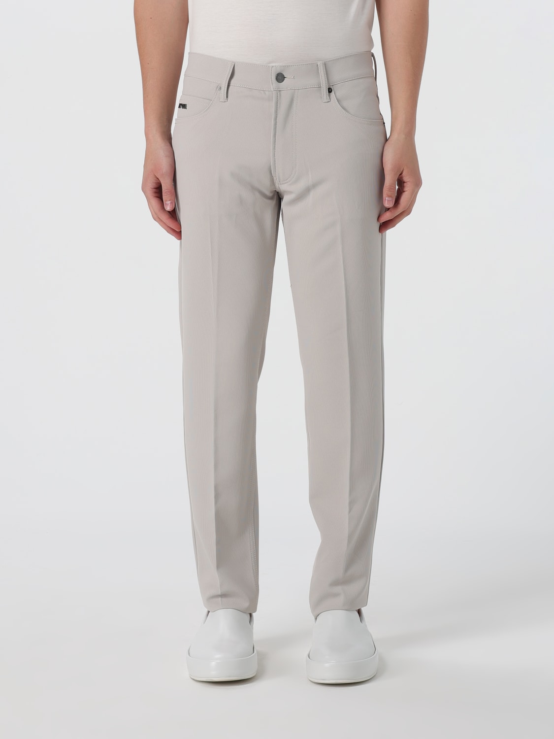 Emporio Armani Outlet Pants men Beige Emporio Armani pants 3D1J051NPQZ online at GIGLIO.COM