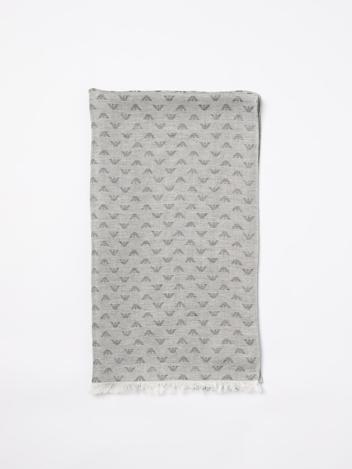 Giglio Sciarpa Emporio Armani in tessuto con logo jacquard