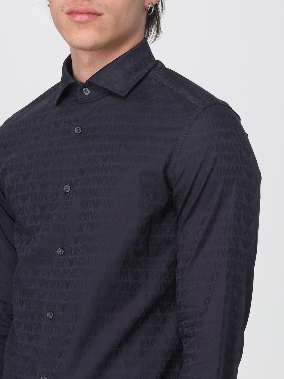 【予約販売品】 Shirt ARMANI: EMPORIO men shirt Armani Emporio | Blue - トップス