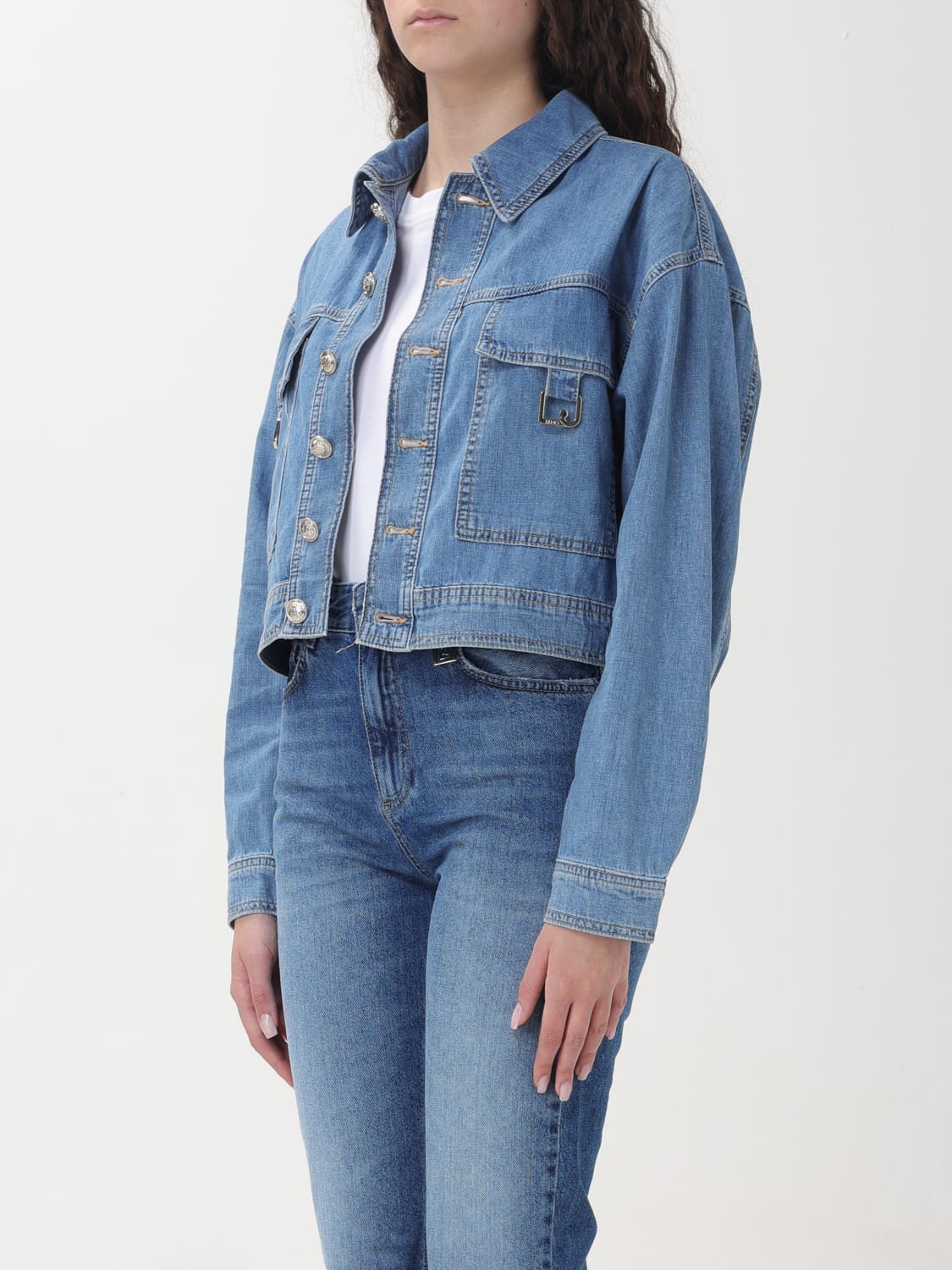 LIU JO JACKET: Jacket woman Liu Jo, Denim - Img 3