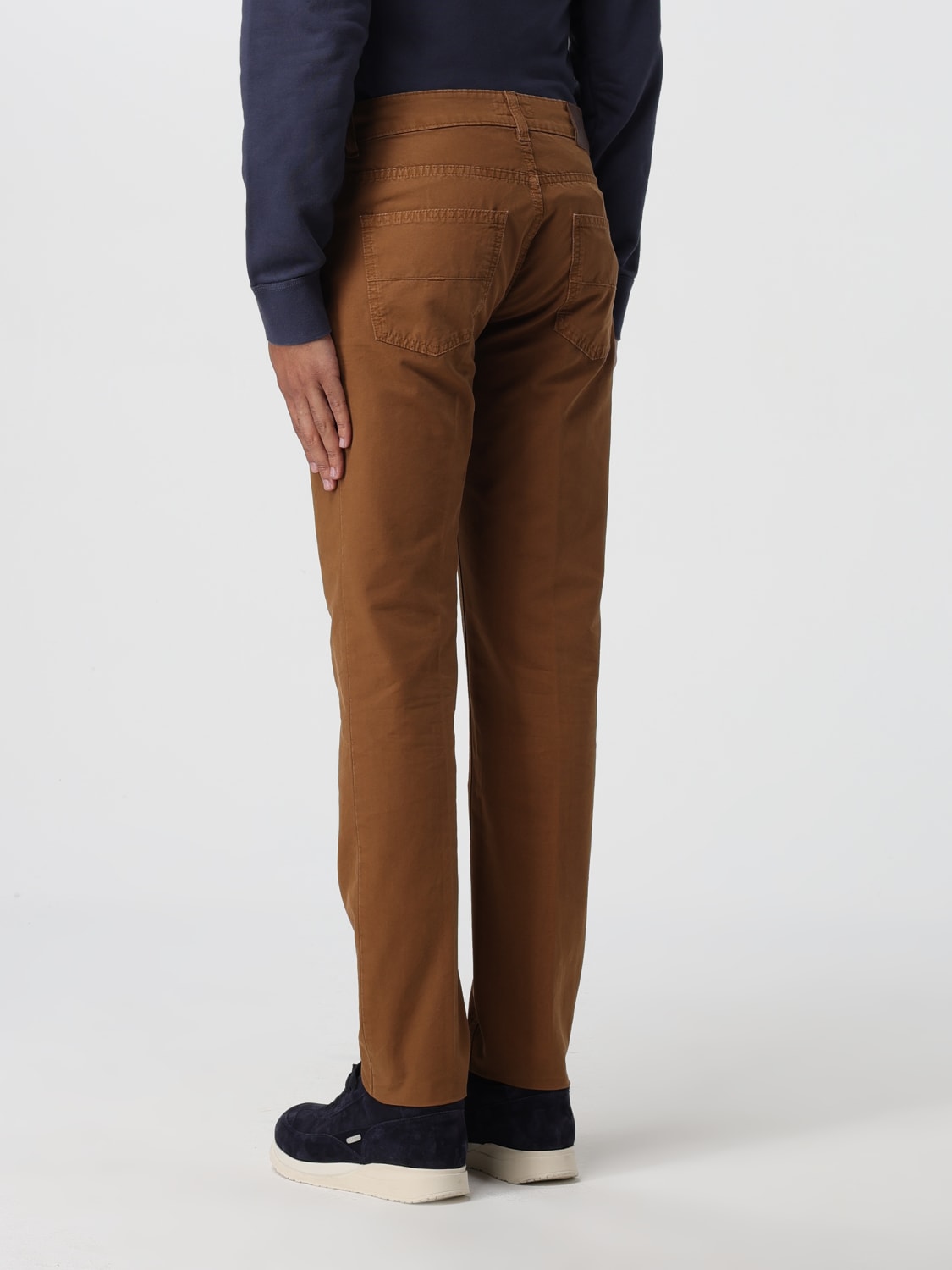 FAY PANTS: Pants men Fay, Brown - Img 2